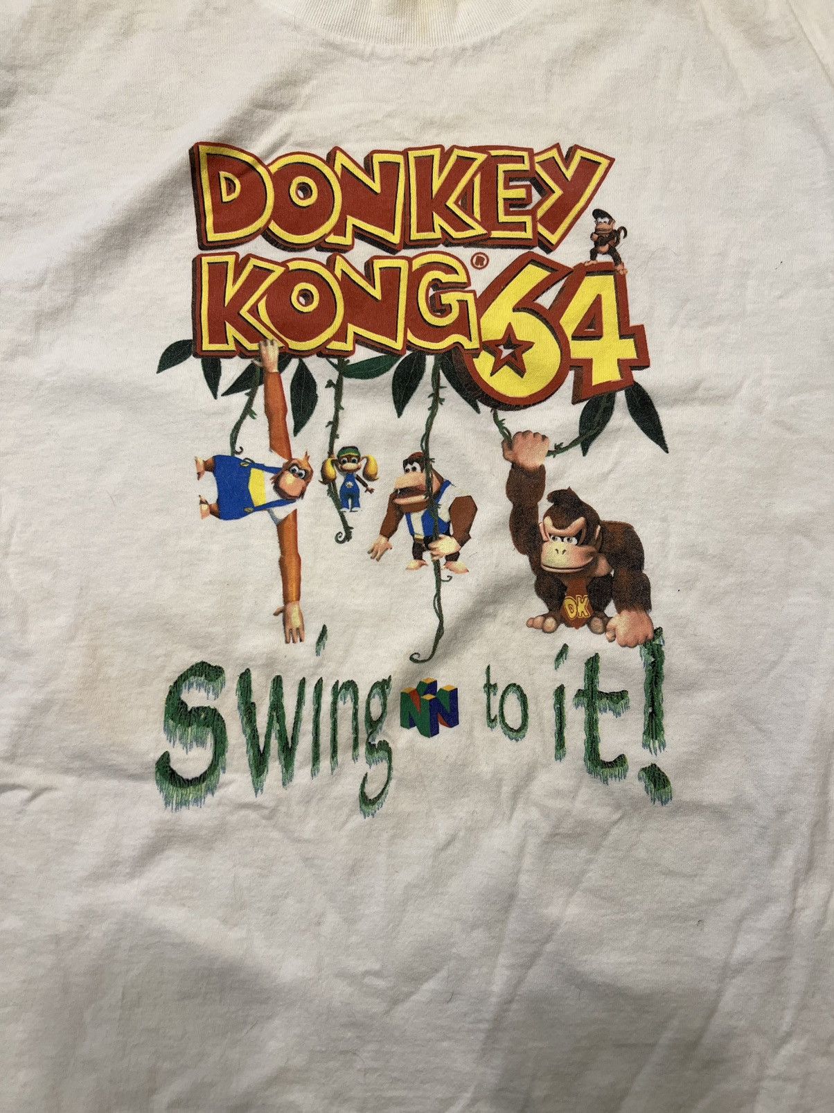 Nintendo Vintage 90s Donkey Kong 64 Tee Size US L / EU 52-54 / 3 - 2 Thumbnail