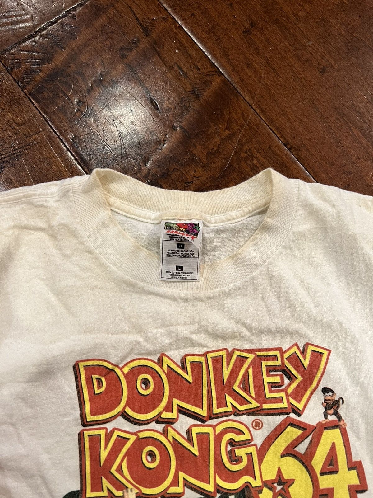Nintendo Vintage 90s Donkey Kong 64 Tee Size US L / EU 52-54 / 3 - 5 Thumbnail