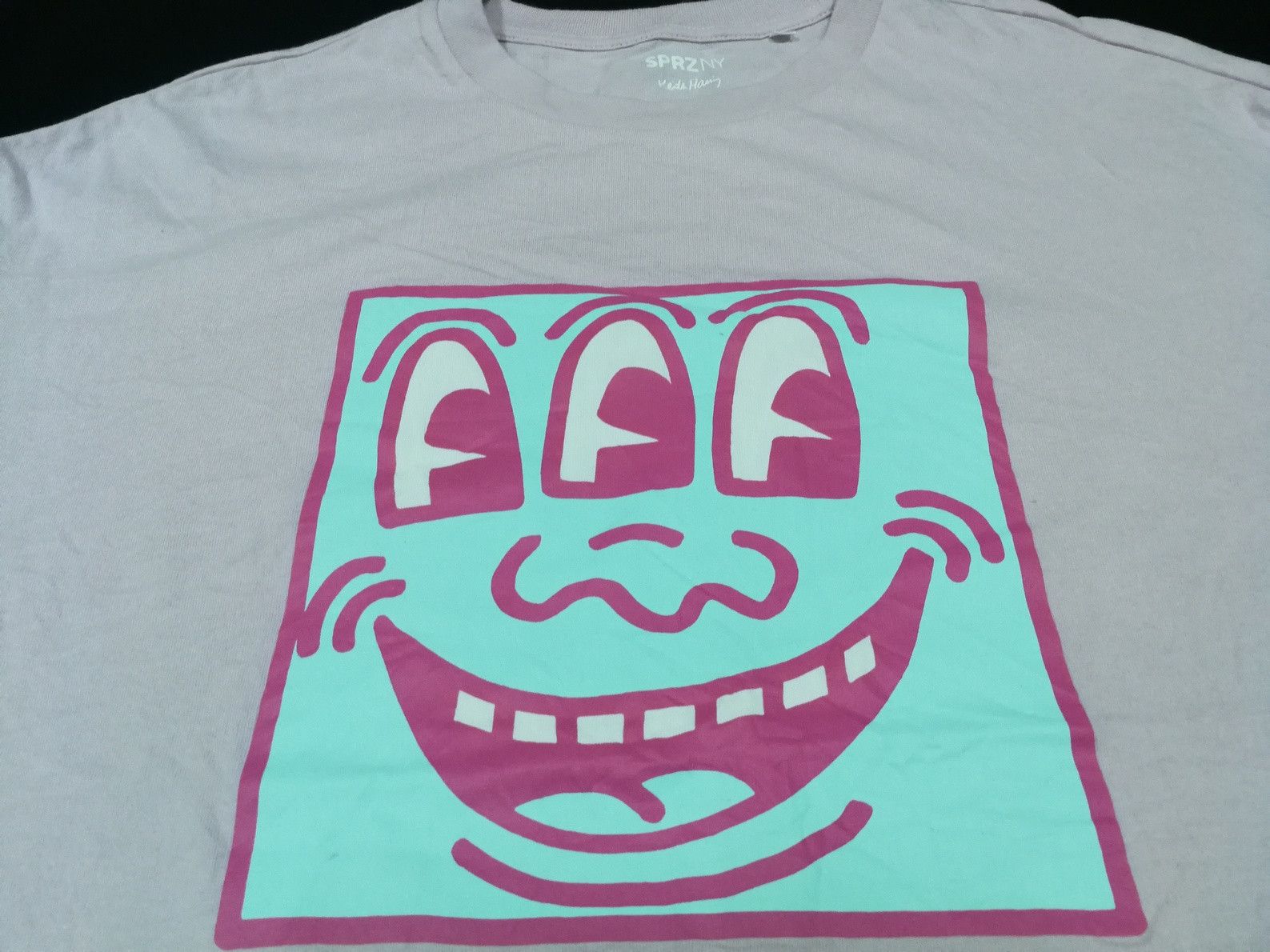 Keith Haring Keith Haring Three Eyes Art Best Buddies Tee Size US L / EU 52-54 / 3 - 2 Thumbnail