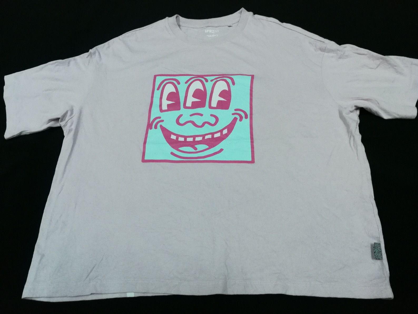 Keith Haring Keith Haring Three Eyes Art Best Buddies Tee Size US L / EU 52-54 / 3 - 1 Thumbnail
