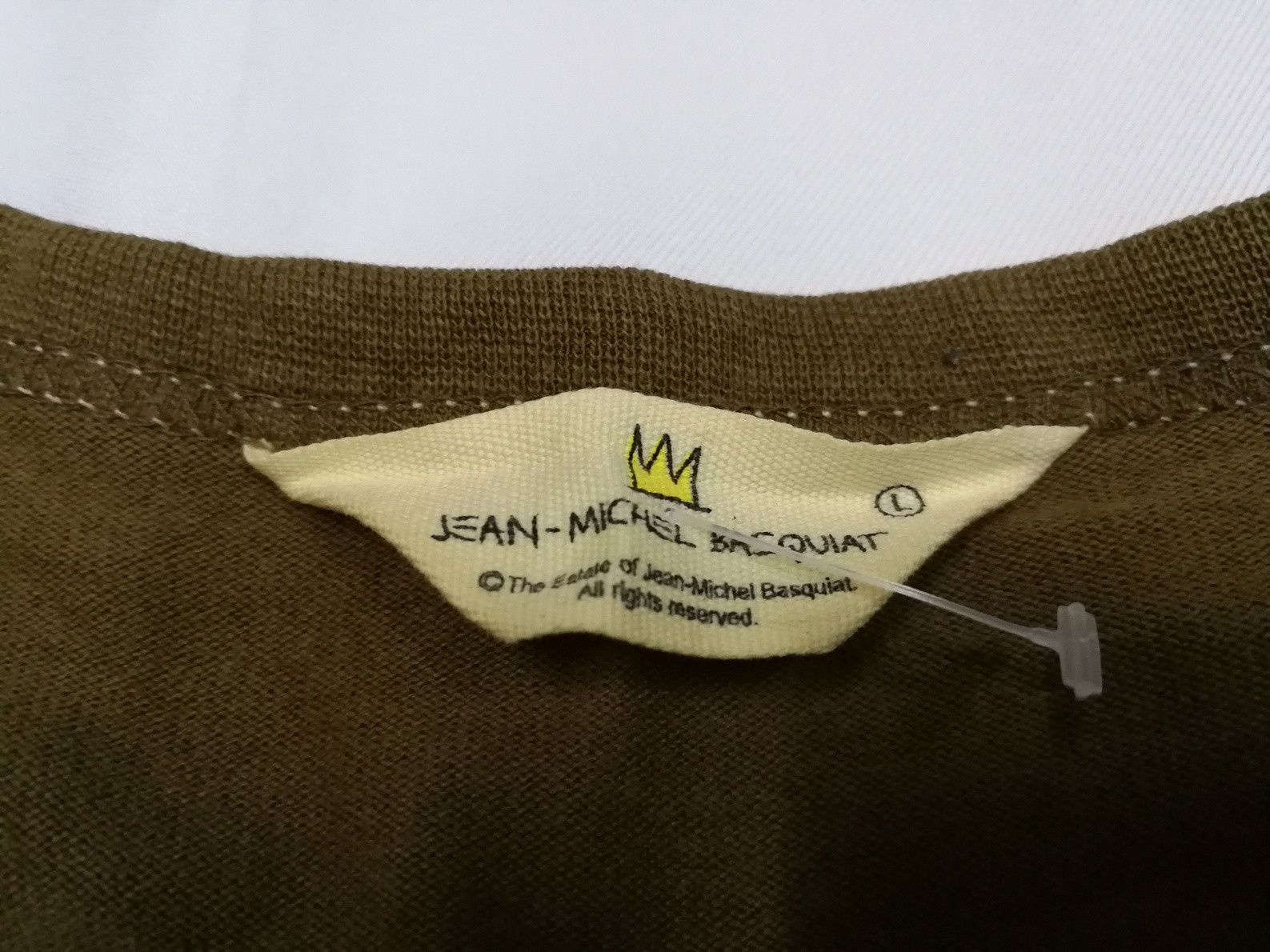 Jean-Michel Basquiat JEAN MICHEL BASQUIAT Face Art John Lennon Tee Size US L / EU 52-54 / 3 - 4 Thumbnail