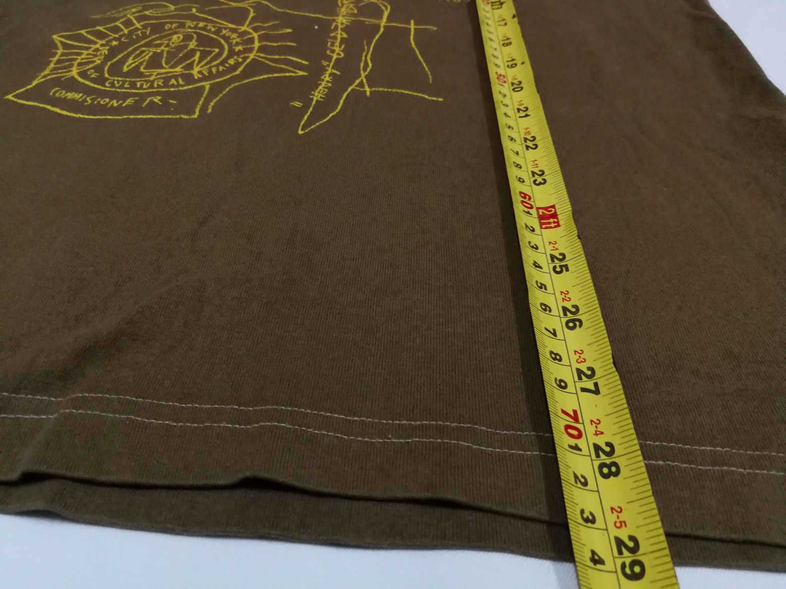 Jean-Michel Basquiat JEAN MICHEL BASQUIAT Face Art John Lennon Tee Size US L / EU 52-54 / 3 - 8 Thumbnail