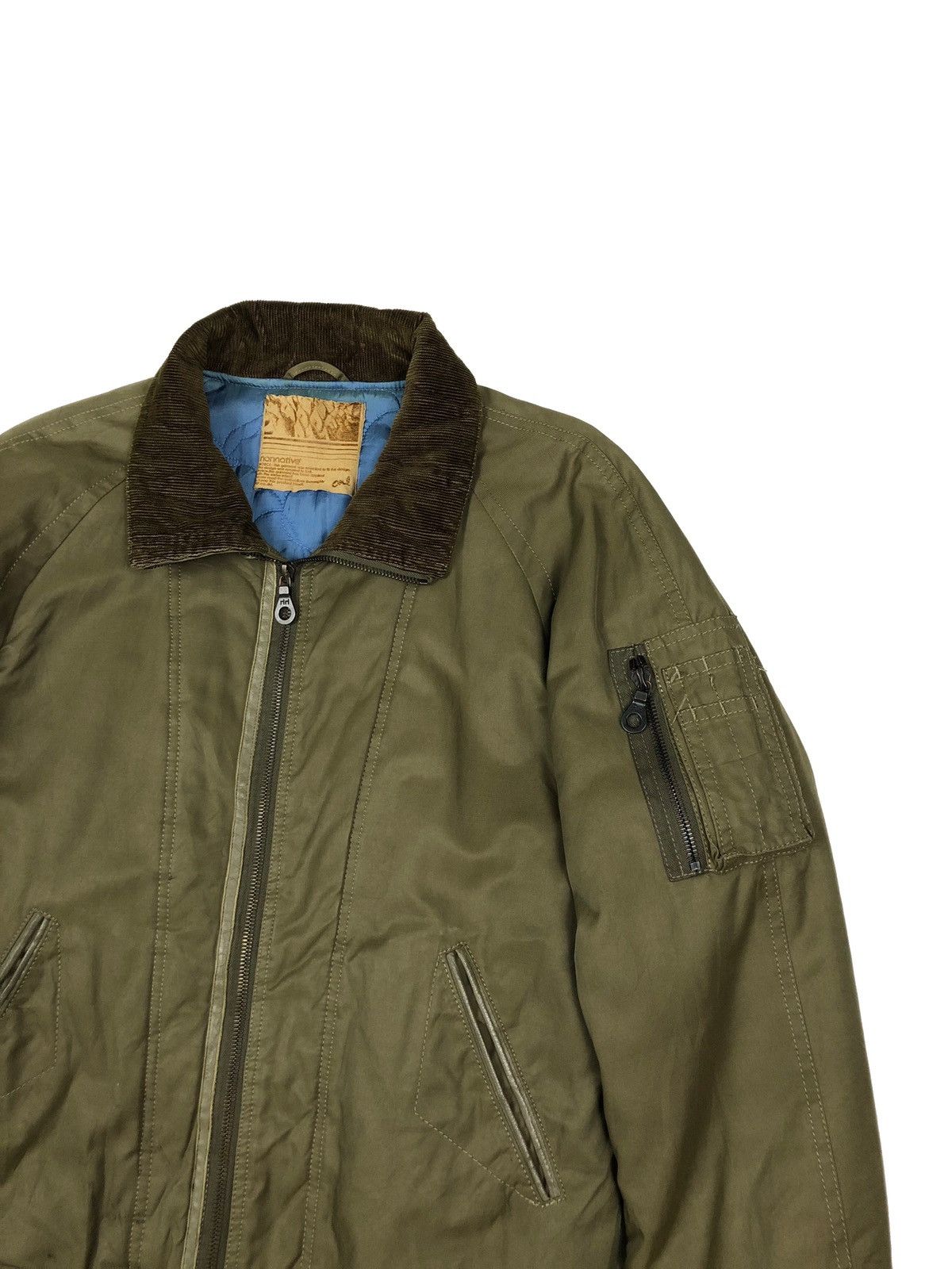 Nonnative Nonnative Corduroy Collar MA-1 Bomber Jacket Size US M / EU 48-50 / 2 - 4 Thumbnail