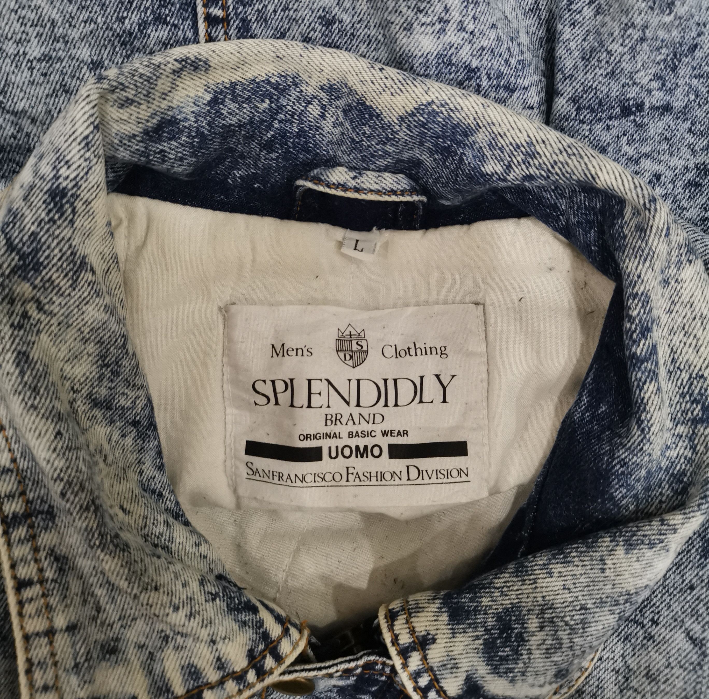 Other Splendidly Acid Wash Denim Jackets Size US L / EU 52-54 / 3 - 7 Thumbnail