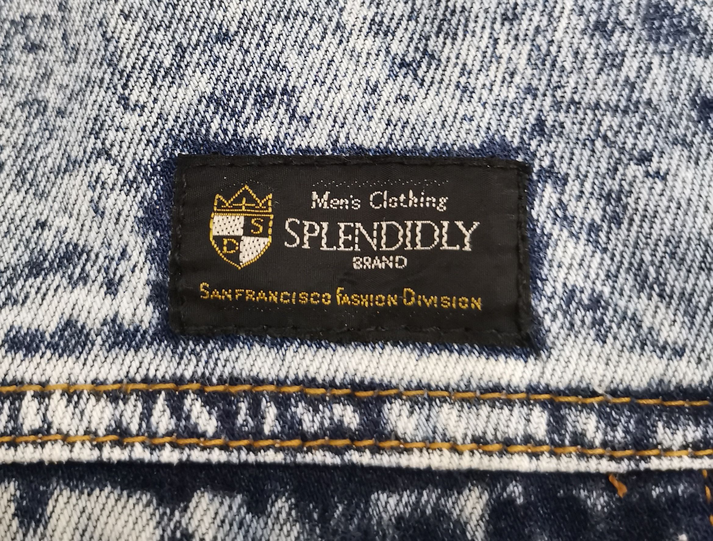 Other Splendidly Acid Wash Denim Jackets Size US L / EU 52-54 / 3 - 5 Thumbnail