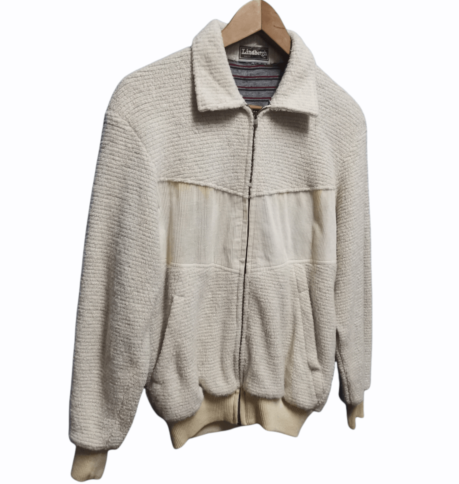 Lindbergh × Vintage Lindbergh Sherpa Zippered Sweatshirts Size US M / EU 48-50 / 2 - 3 Thumbnail