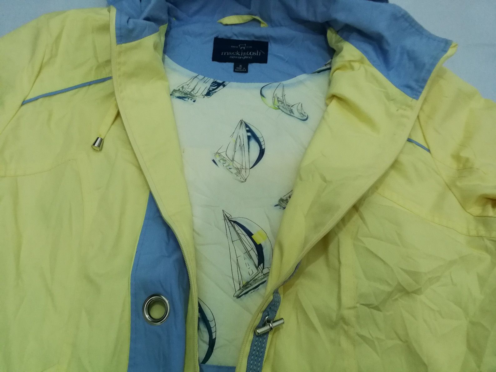 Mackintosh Mackintosh Jacket Unisex XL Windbreaker Rain Wear Hoodie Size US XL / EU 56 / 4 - 4 Thumbnail