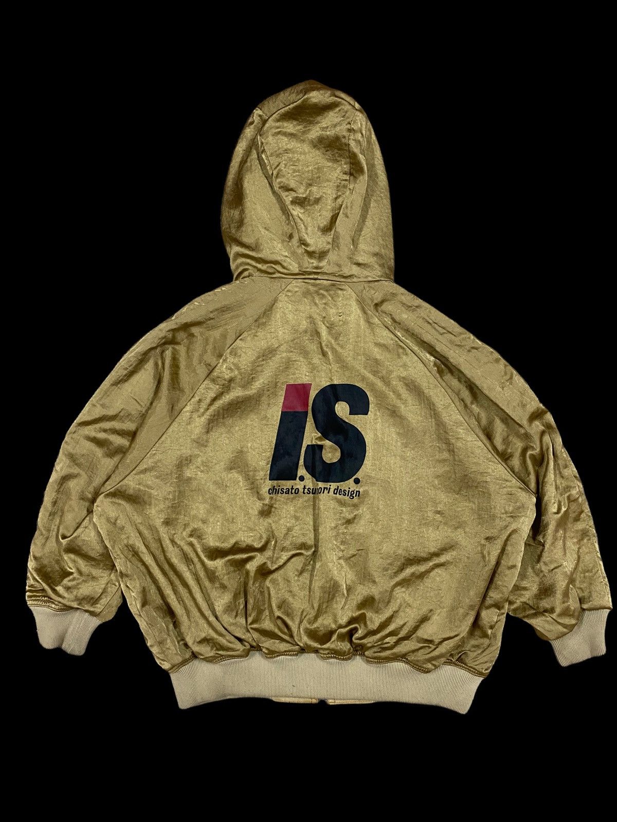 Issey Miyake 🔥Vintage🔥Archive Issey Miyake Reversible Satin Bomber Logo Size US M / EU 48-50 / 2 - 1 Thumbnail