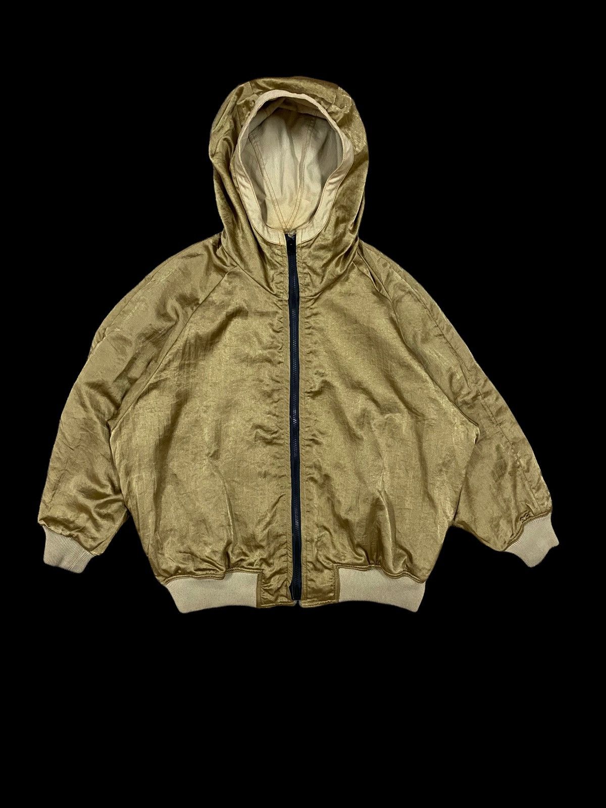 Issey Miyake 🔥Vintage🔥Archive Issey Miyake Reversible Satin Bomber Logo Size US M / EU 48-50 / 2 - 5 Thumbnail