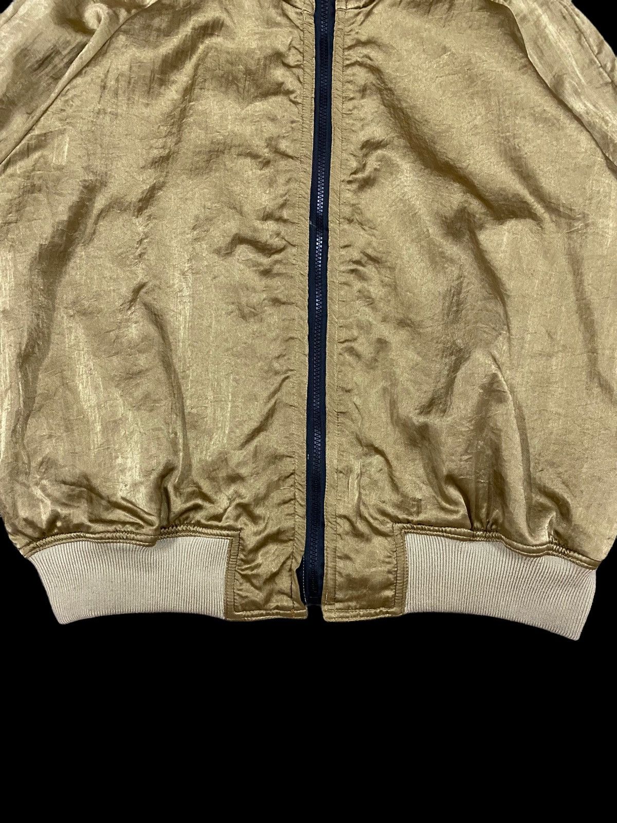 Issey Miyake 🔥Vintage🔥Archive Issey Miyake Reversible Satin Bomber Logo Size US M / EU 48-50 / 2 - 10 Thumbnail