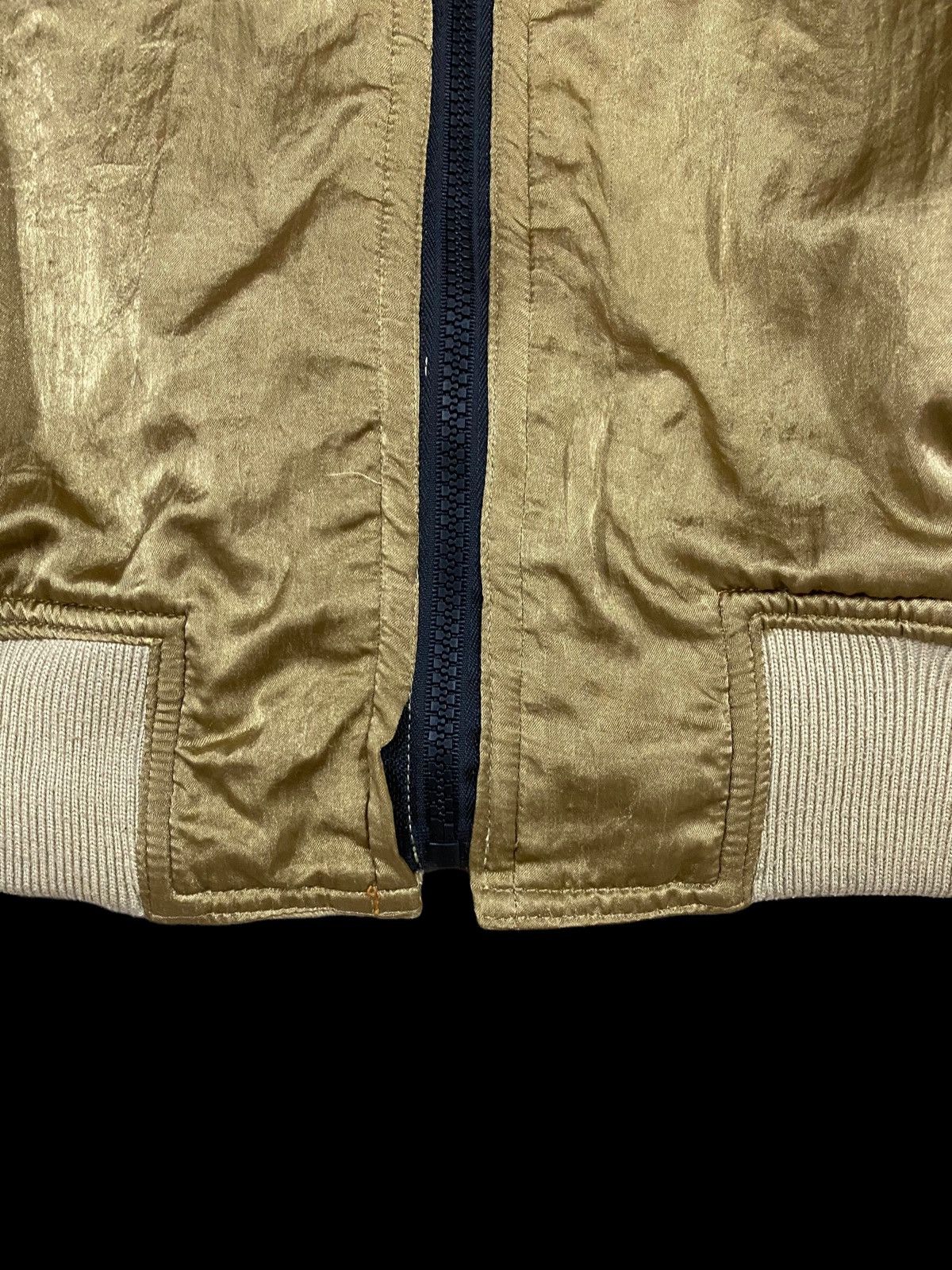 Issey Miyake 🔥Vintage🔥Archive Issey Miyake Reversible Satin Bomber Logo Size US M / EU 48-50 / 2 - 9 Thumbnail