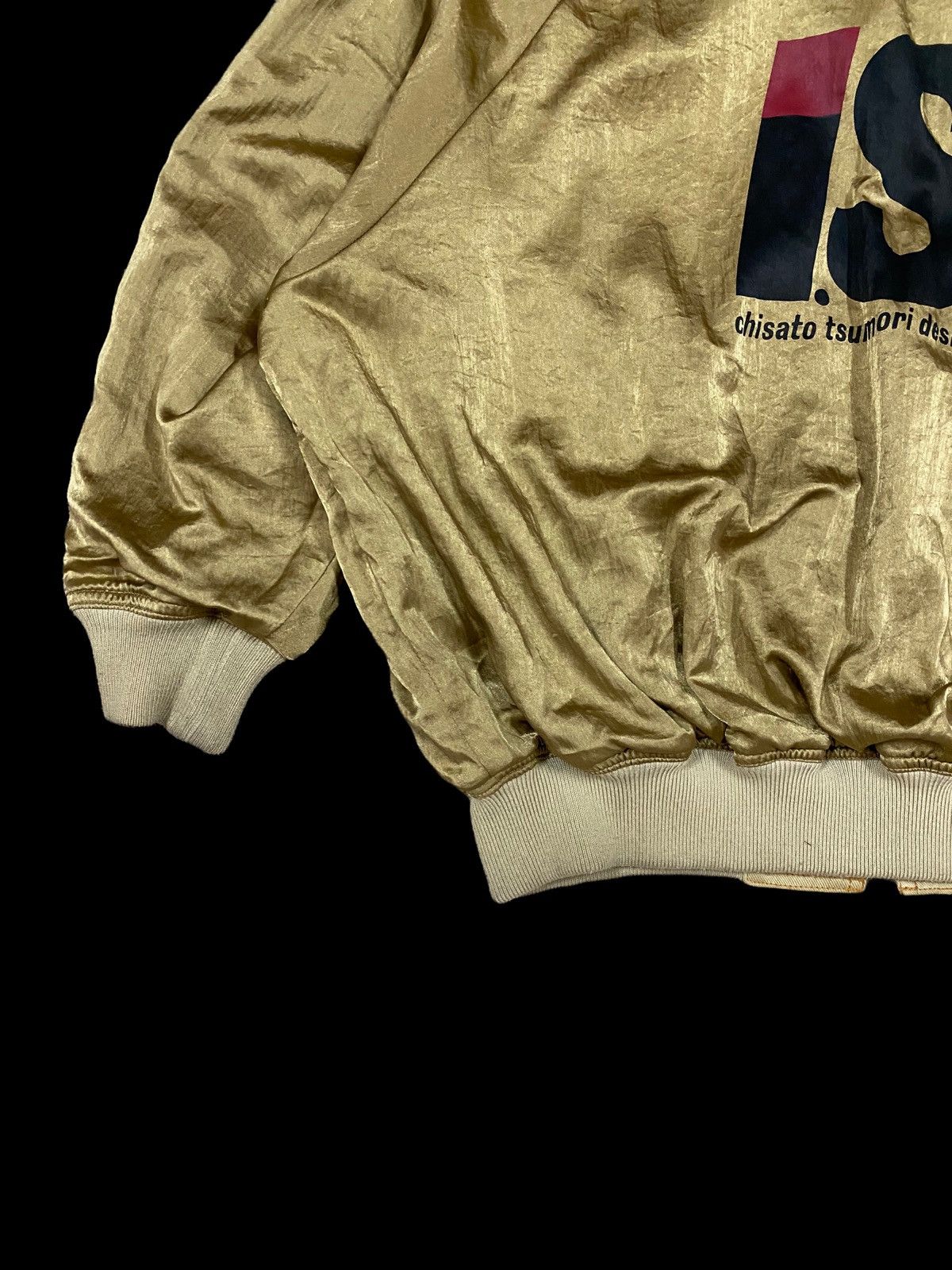 Issey Miyake 🔥Vintage🔥Archive Issey Miyake Reversible Satin Bomber Logo Size US M / EU 48-50 / 2 - 13 Thumbnail