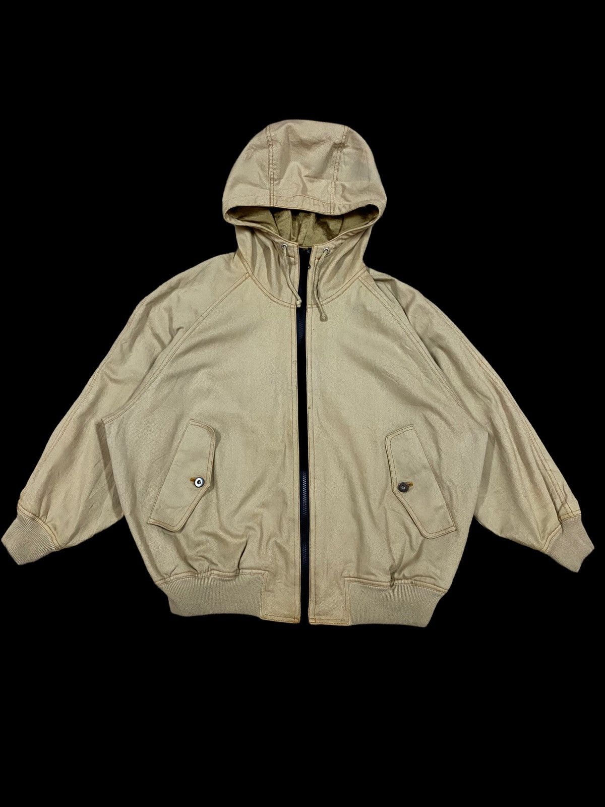 Issey Miyake 🔥Vintage🔥Archive Issey Miyake Reversible Satin Bomber Logo Size US M / EU 48-50 / 2 - 16 Thumbnail