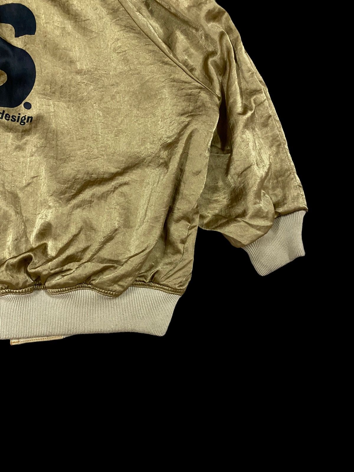 Issey Miyake 🔥Vintage🔥Archive Issey Miyake Reversible Satin Bomber Logo Size US M / EU 48-50 / 2 - 14 Thumbnail