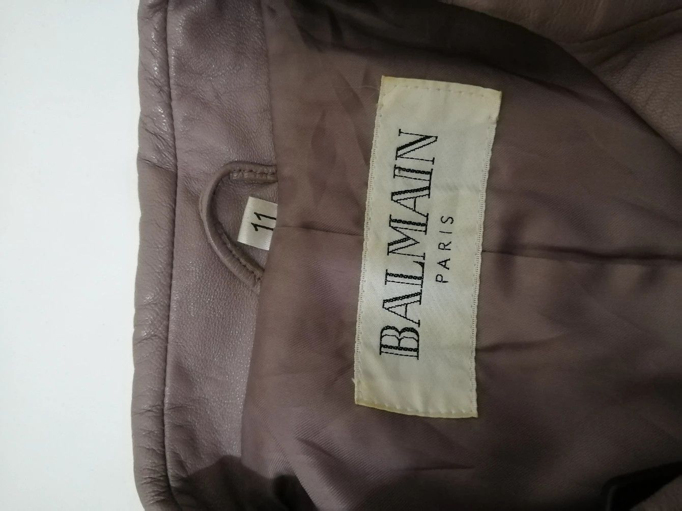 Balmain BALMAIN Leather Jacket Size US S / EU 44-46 / 1 - 2 Thumbnail
