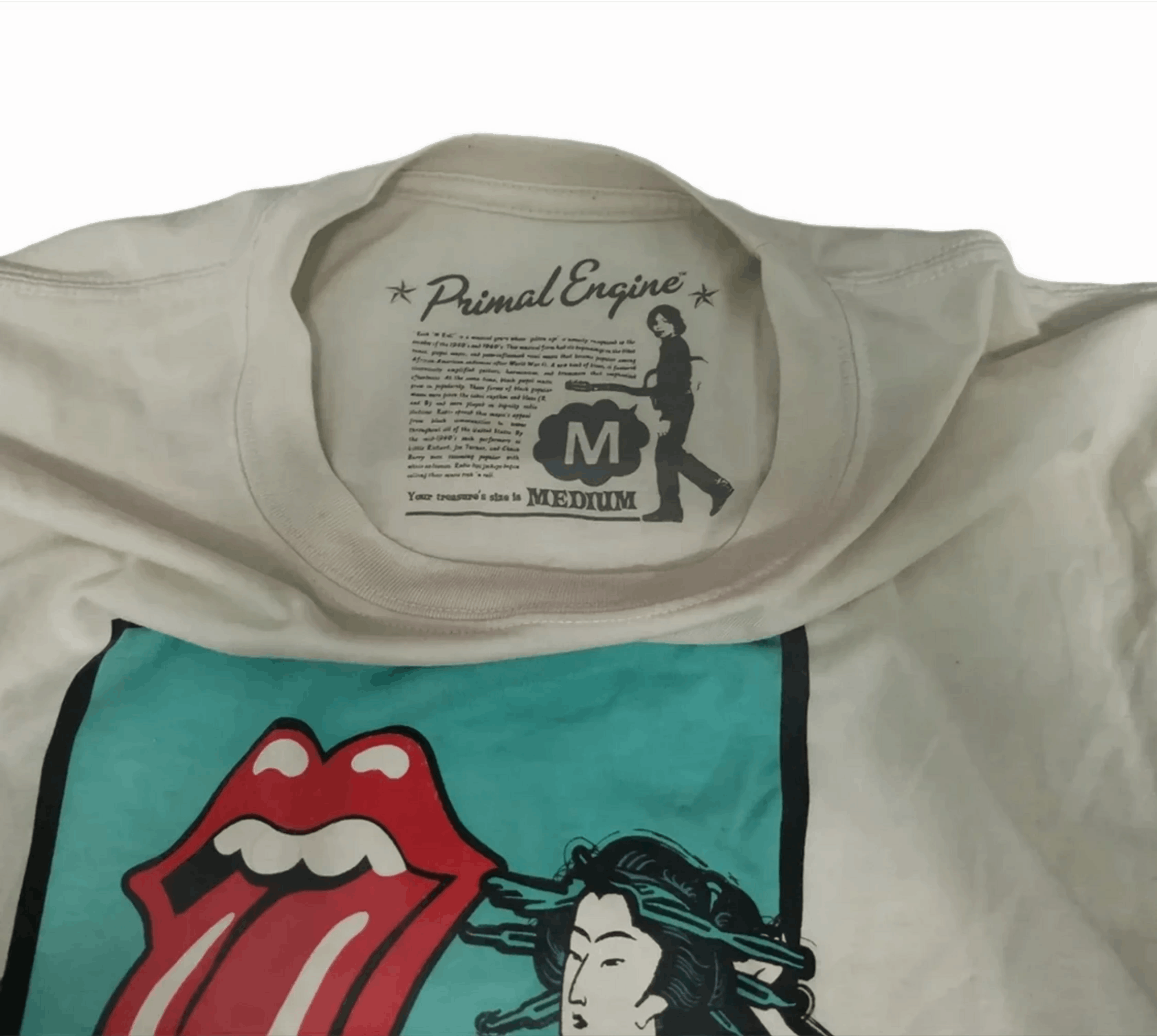 Band Tees Vintage Rolling Stones Geisha Rock Band Tee Nirvana Size US M / EU 48-50 / 2 - 3 Thumbnail