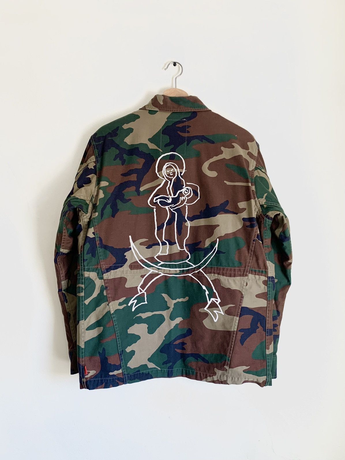 Supreme Supreme Mark Gonzales M51 Jacket Virgin Mary Gonz | Grailed