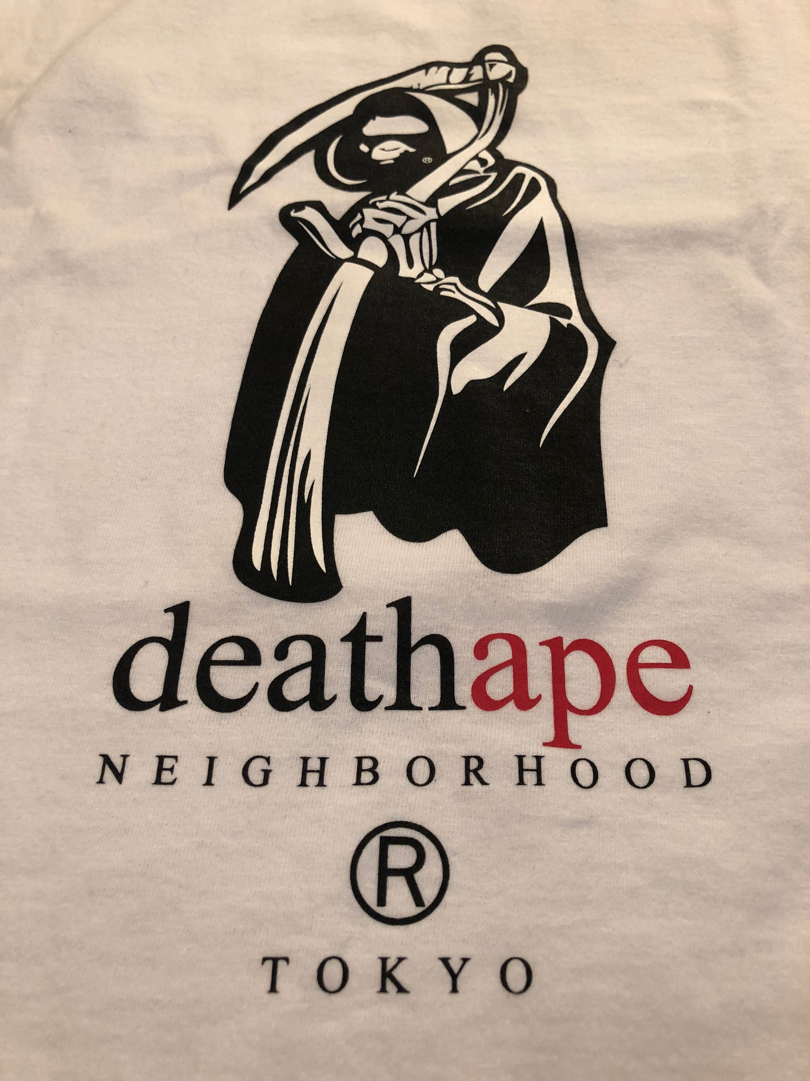 BAPE x Neighborhood Tee Black Men's - SS23 - US