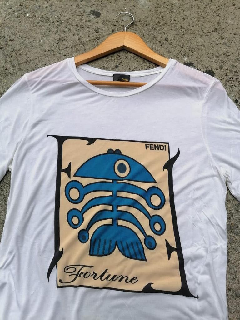 Fendi Fendi Fortune Tee Size US S / EU 44-46 / 1 - 6 Thumbnail