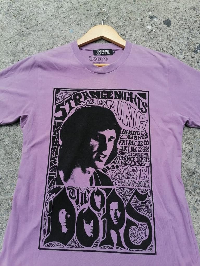 Band Tees × Hysteric Glamour × Japanese Brand Hysteric Glamour X The Doors Jim Morrison Size US S / EU 44-46 / 1 - 2 Thumbnail