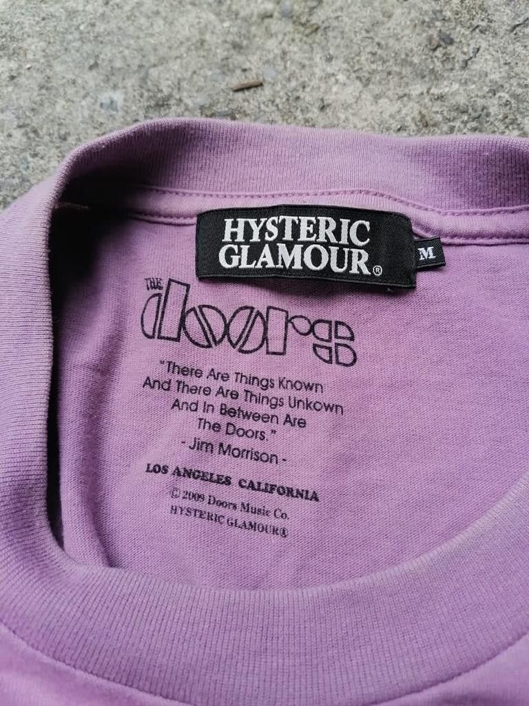 Band Tees × Hysteric Glamour × Japanese Brand Hysteric Glamour X The Doors Jim Morrison Size US S / EU 44-46 / 1 - 4 Thumbnail