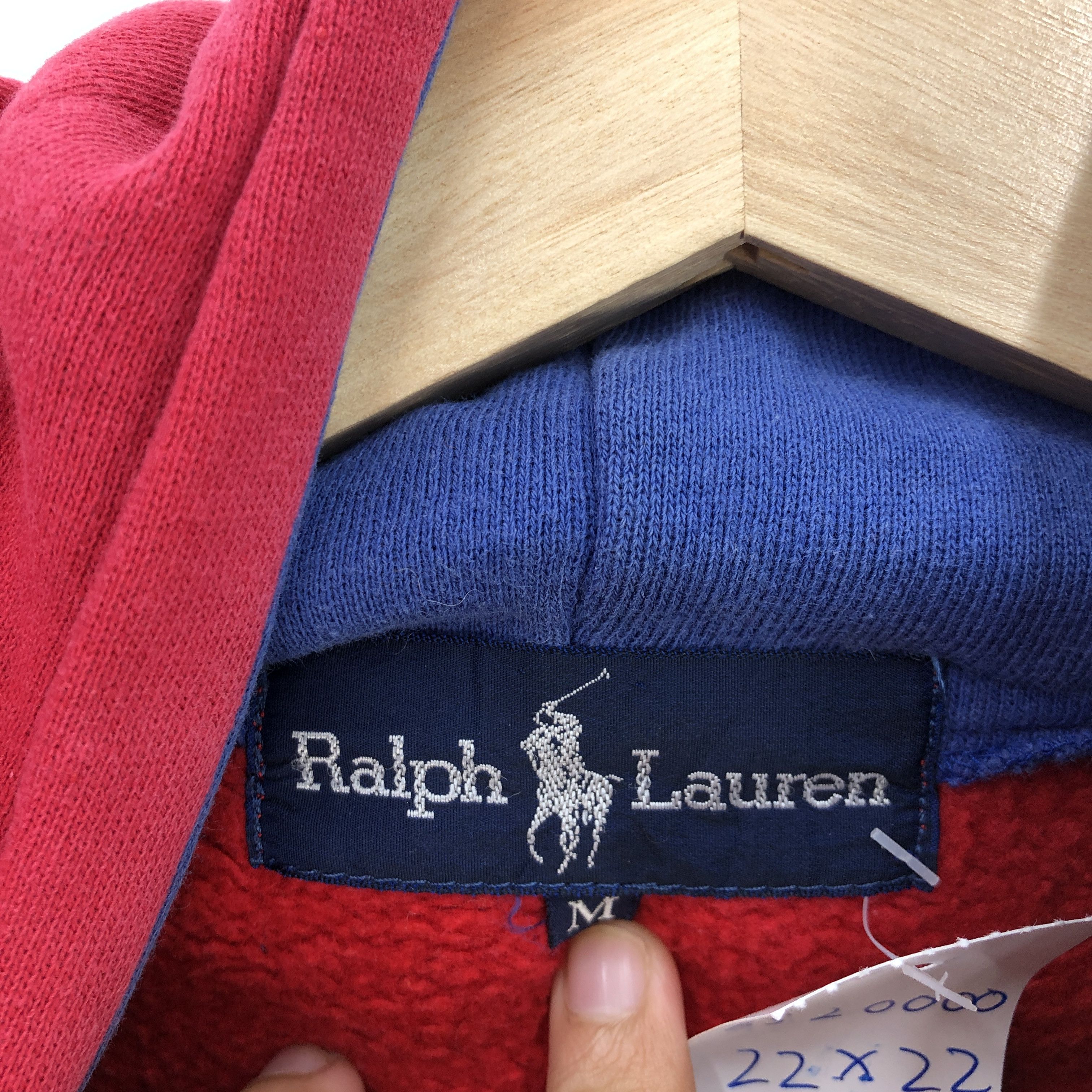 Ralph Lauren × Vintage Vintage Ralph Lauren Hoodie Sweatshirt Ralph Lauren Sweater Size US L / EU 52-54 / 3 - 6 Thumbnail