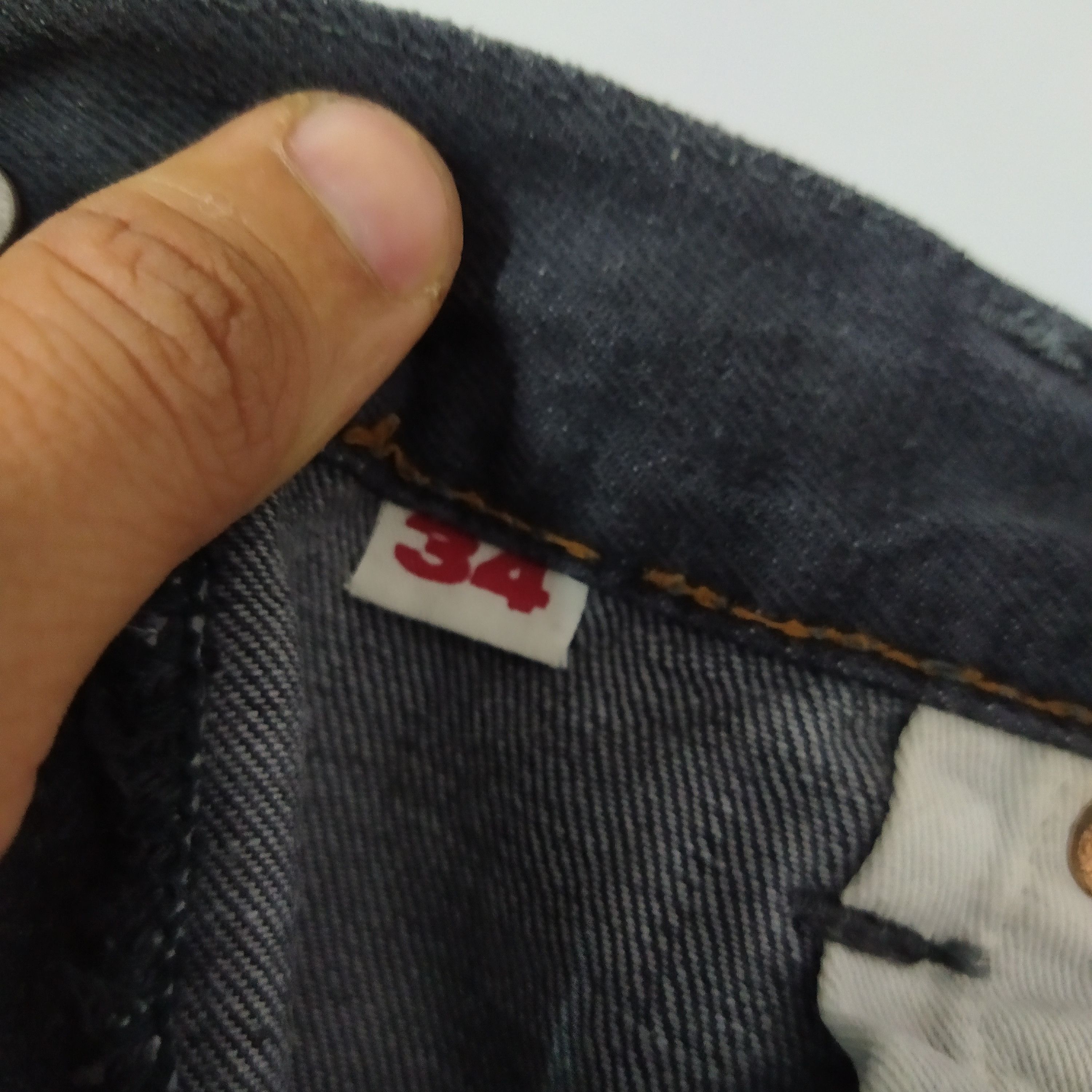 HOLLYWOOD RANCH MARKET HRM HOLLYWOOD RANCH MARKET JAPAN SELVEDGE DENIM (D277) w34 Size US 34 / EU 50 - 9 Thumbnail