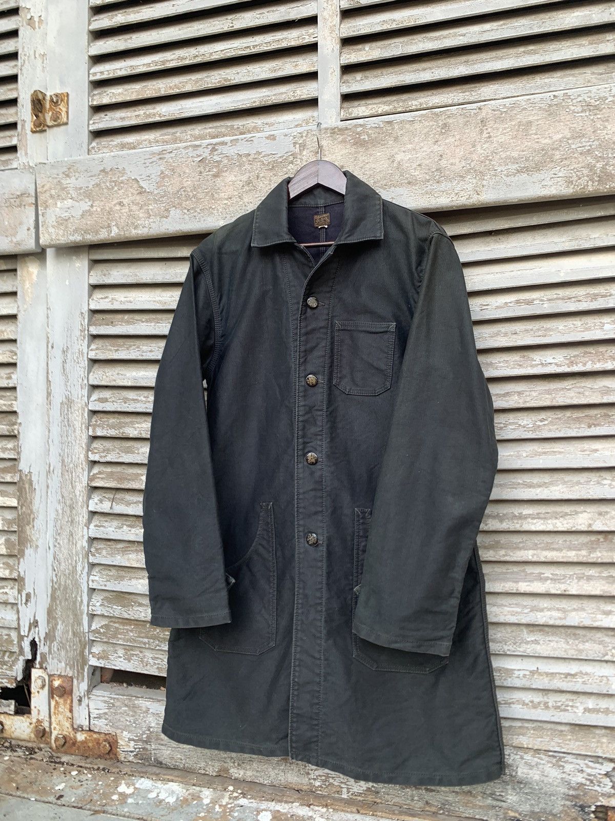 Vintage Vintage Faded DELUXE Long Jacket Size US L / EU 52-54 / 3 - 3 Thumbnail