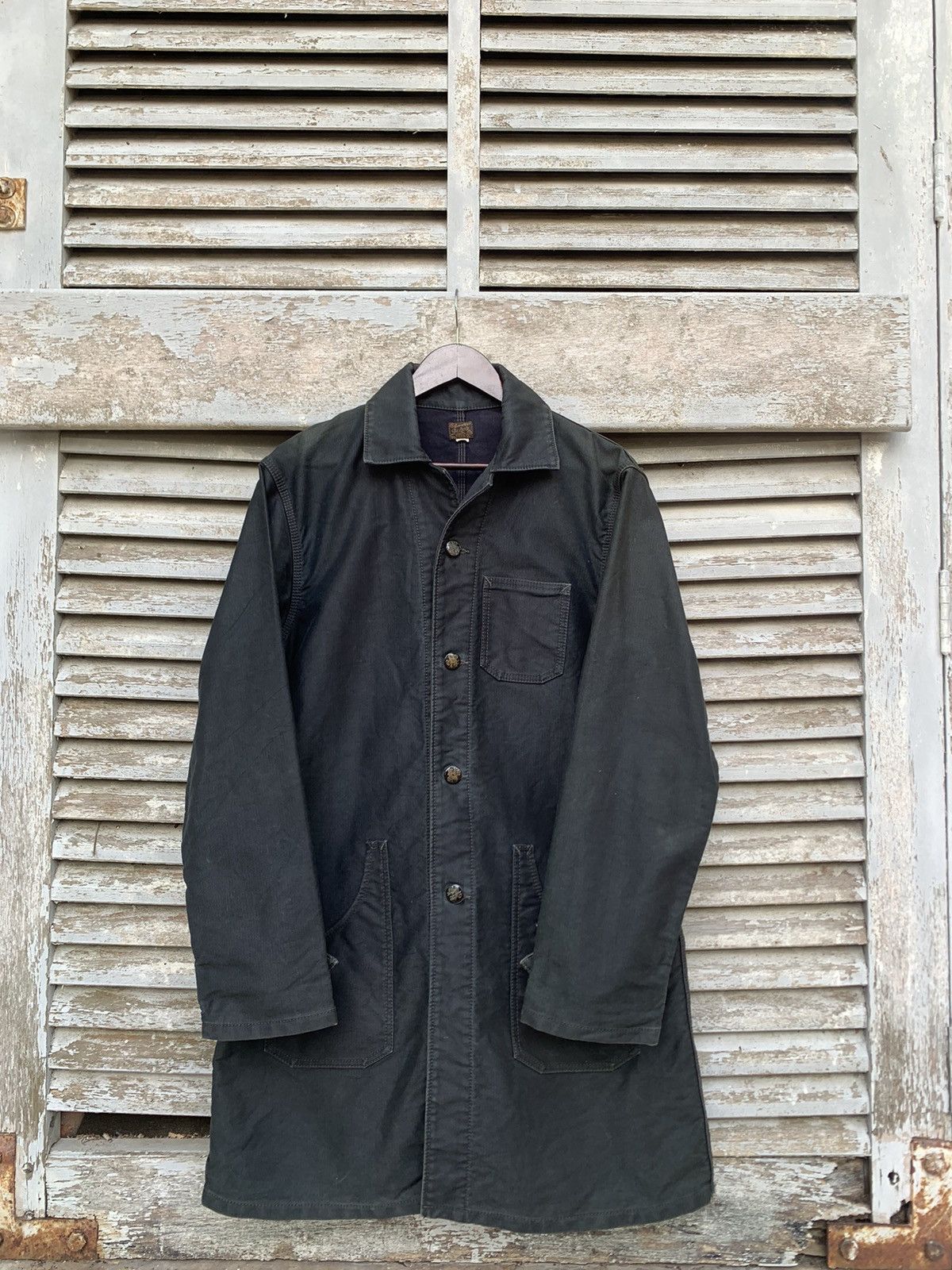 Vintage Vintage Faded DELUXE Long Jacket Size US L / EU 52-54 / 3 - 8 Thumbnail