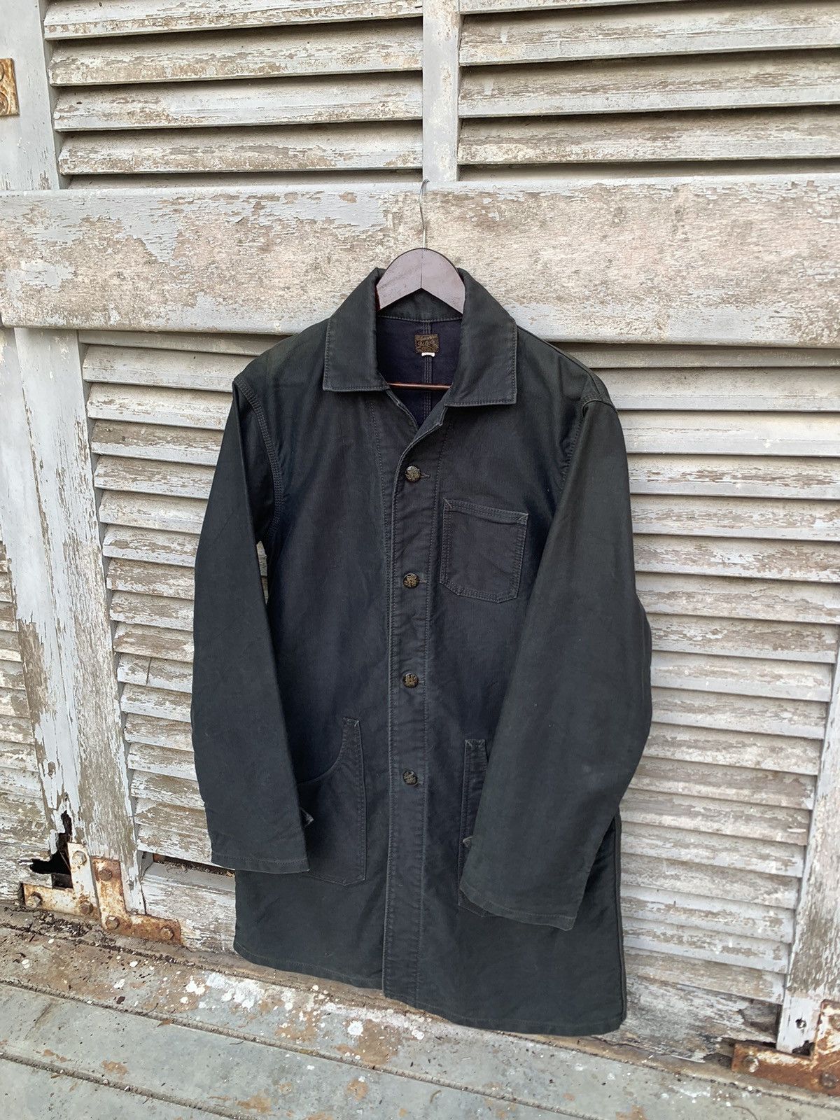 Vintage Vintage Faded DELUXE Long Jacket Size US L / EU 52-54 / 3 - 10 Thumbnail