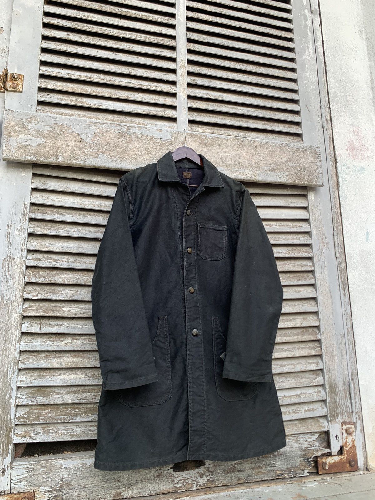 Vintage Vintage Faded DELUXE Long Jacket Size US L / EU 52-54 / 3 - 5 Thumbnail