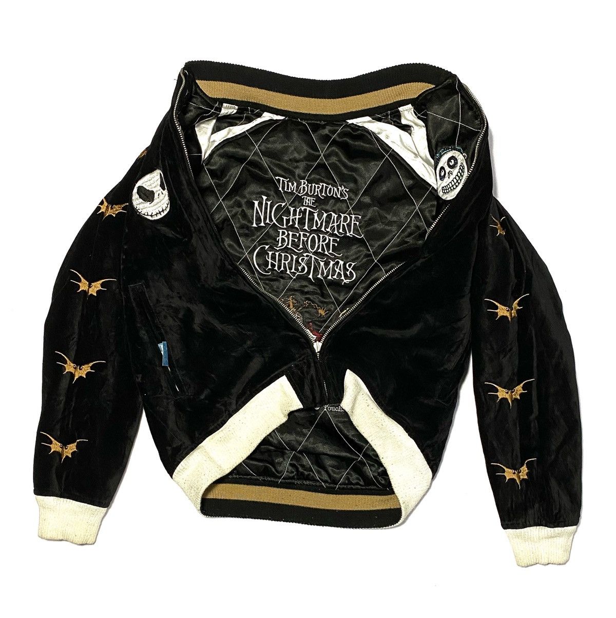 Disney Tim Burton's Nvightmare Before Christmas Reversible Jacket Size US XS / EU 42 / 0 - 7 Thumbnail