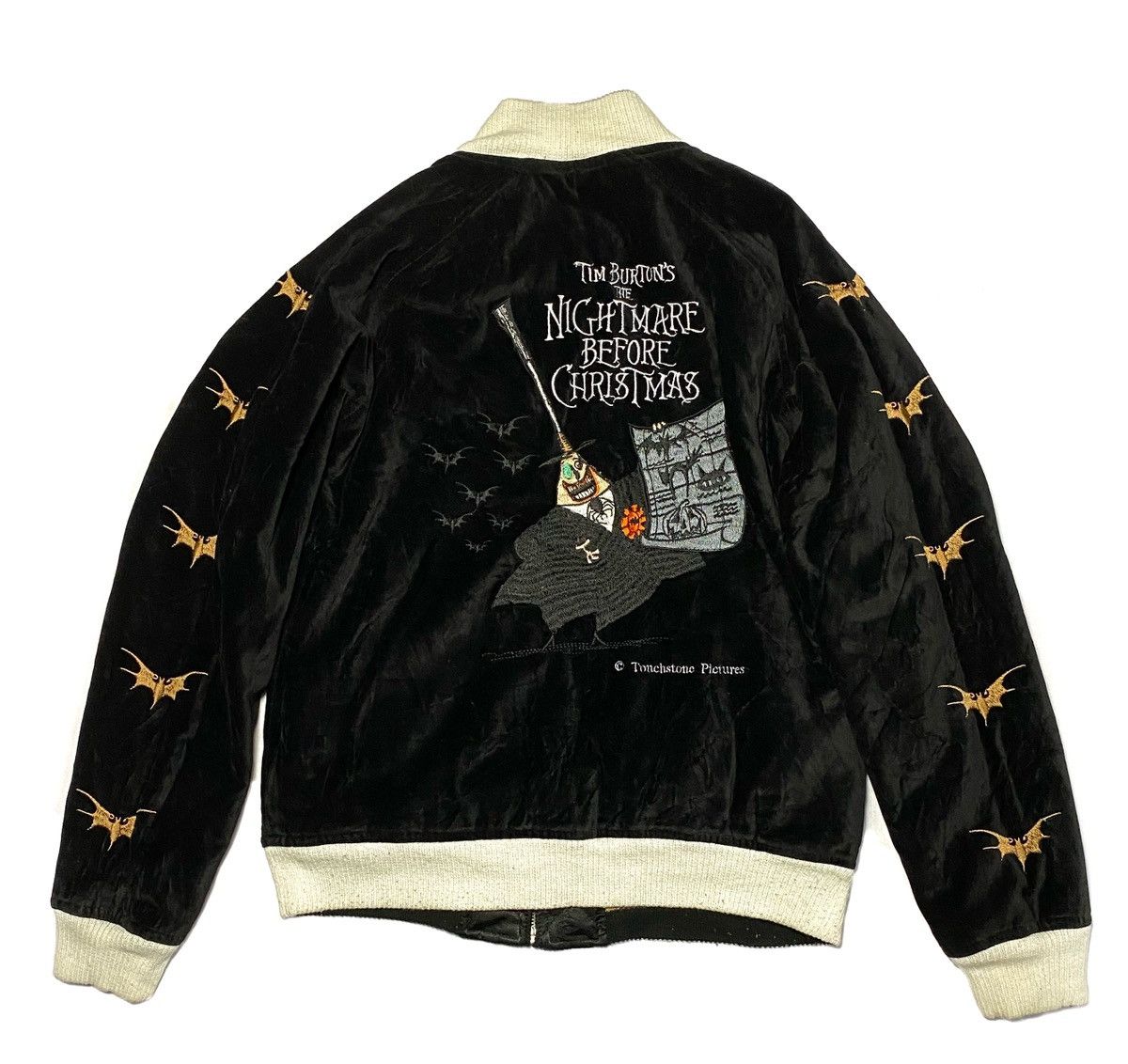 Disney Tim Burton's Nvightmare Before Christmas Reversible Jacket Size US XS / EU 42 / 0 - 6 Thumbnail