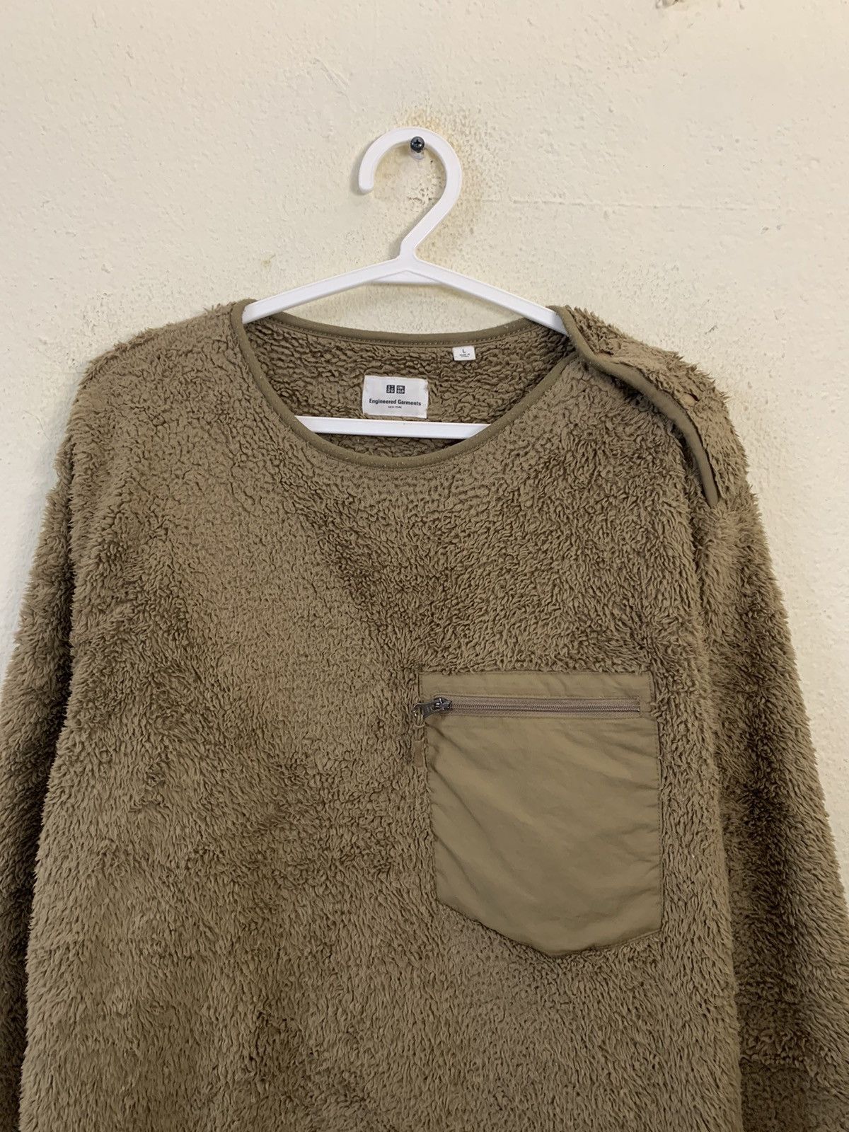 Engineered Garments × Uniqlo Uniqlo Engineered Garments Fleece Sweater Size US L / EU 52-54 / 3 - 4 Thumbnail