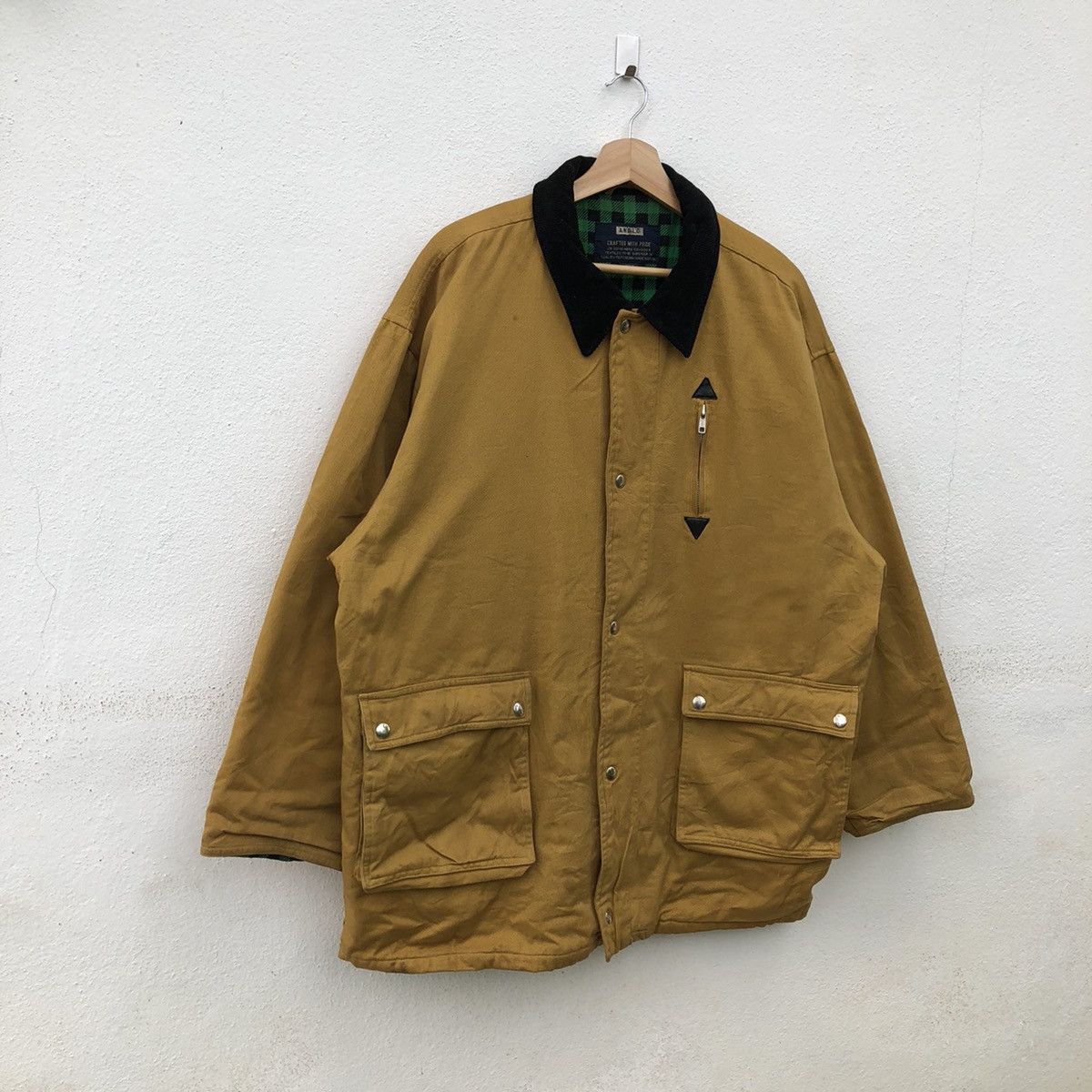 Japanese Brand × Vintage CHORE JACKET ANDLO CRAFTED WITH PRIDE - Large Size US L / EU 52-54 / 3 - 2 Thumbnail