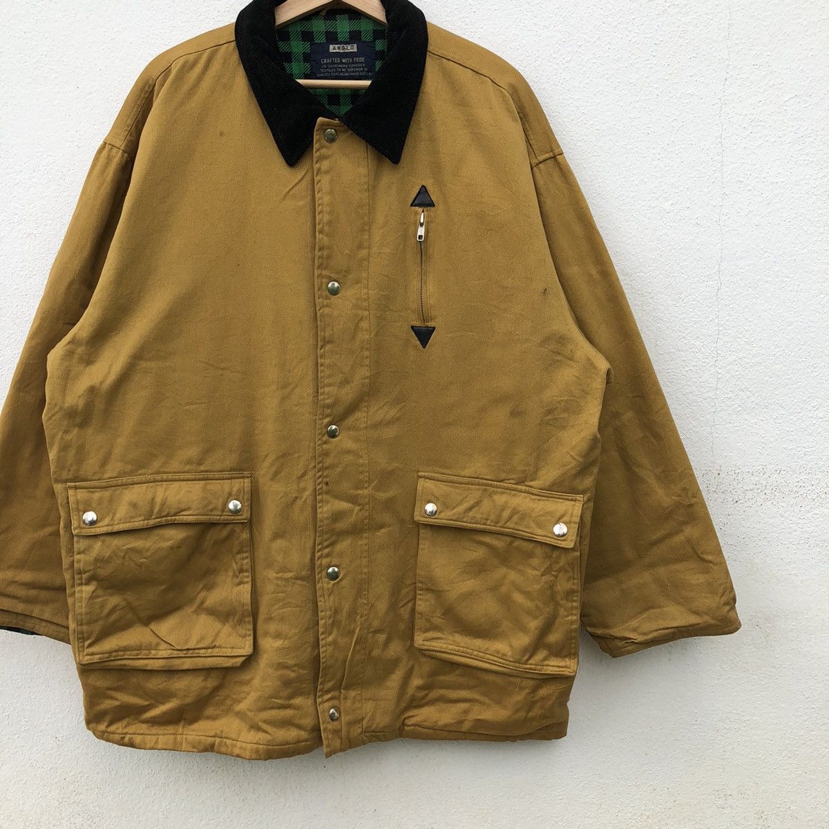 Japanese Brand × Vintage CHORE JACKET ANDLO CRAFTED WITH PRIDE - Large Size US L / EU 52-54 / 3 - 3 Thumbnail