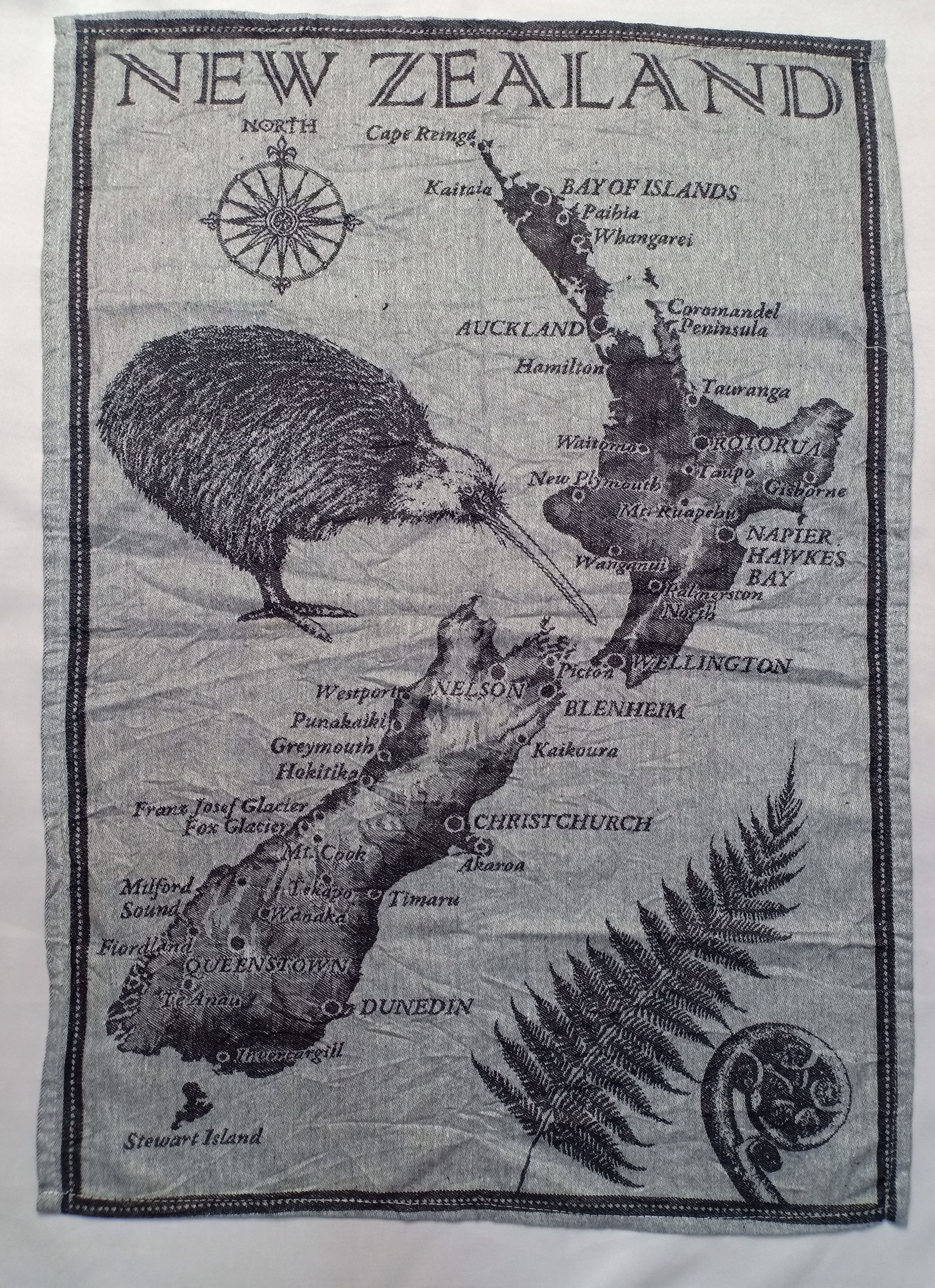 Other Rare New Zealand by Pro Kiwi Handkerchief bandana scarf Size ONE SIZE - 1 Thumbnail