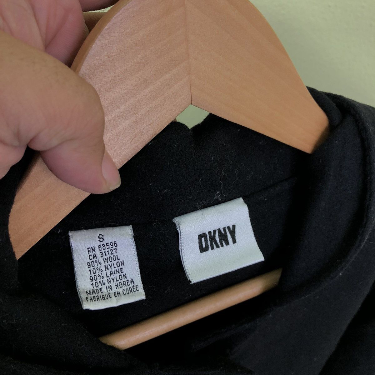 DKNY DKNY Long Coat Hoodie Size US S / EU 44-46 / 1 - 8 Thumbnail