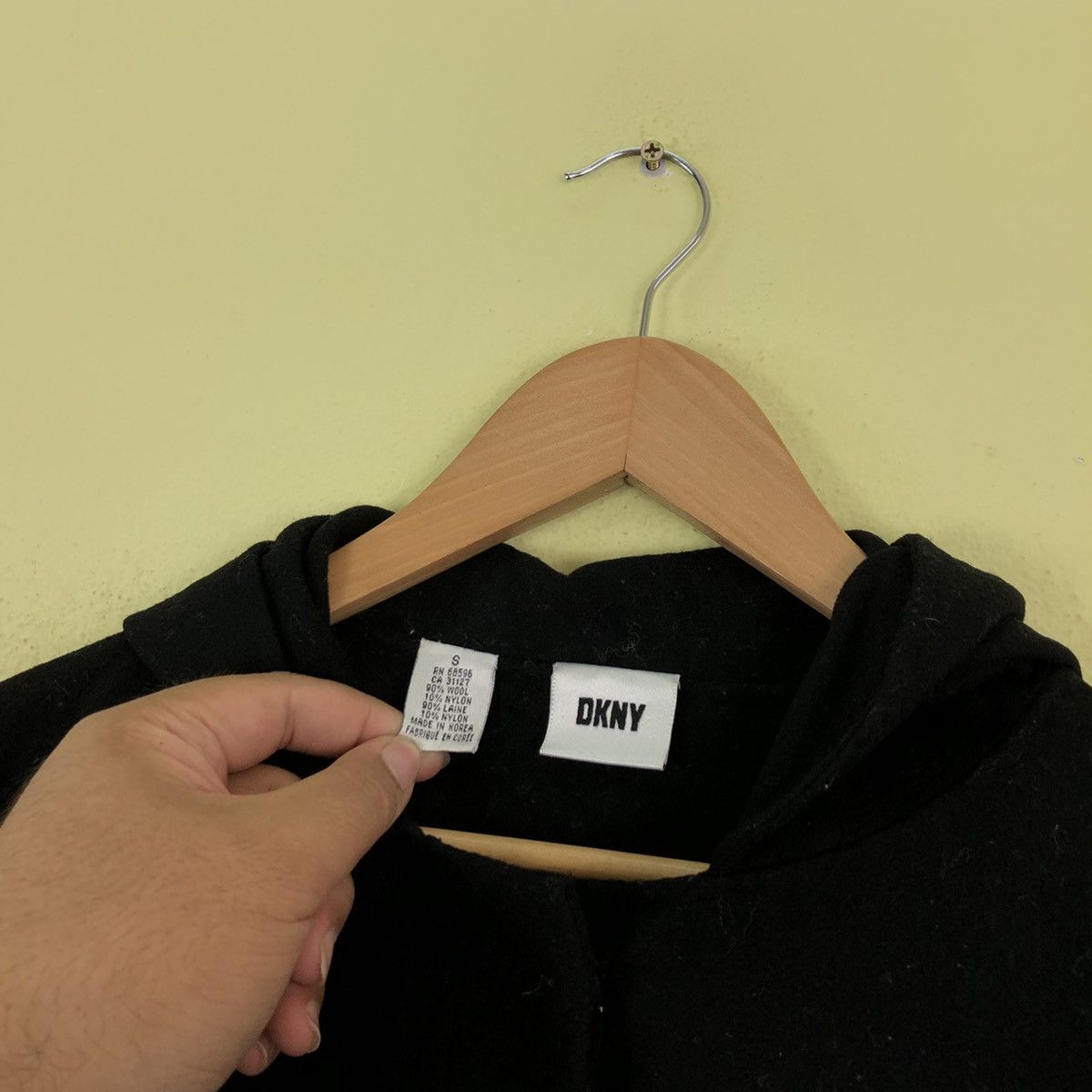 DKNY DKNY Long Coat Hoodie Size US S / EU 44-46 / 1 - 4 Thumbnail