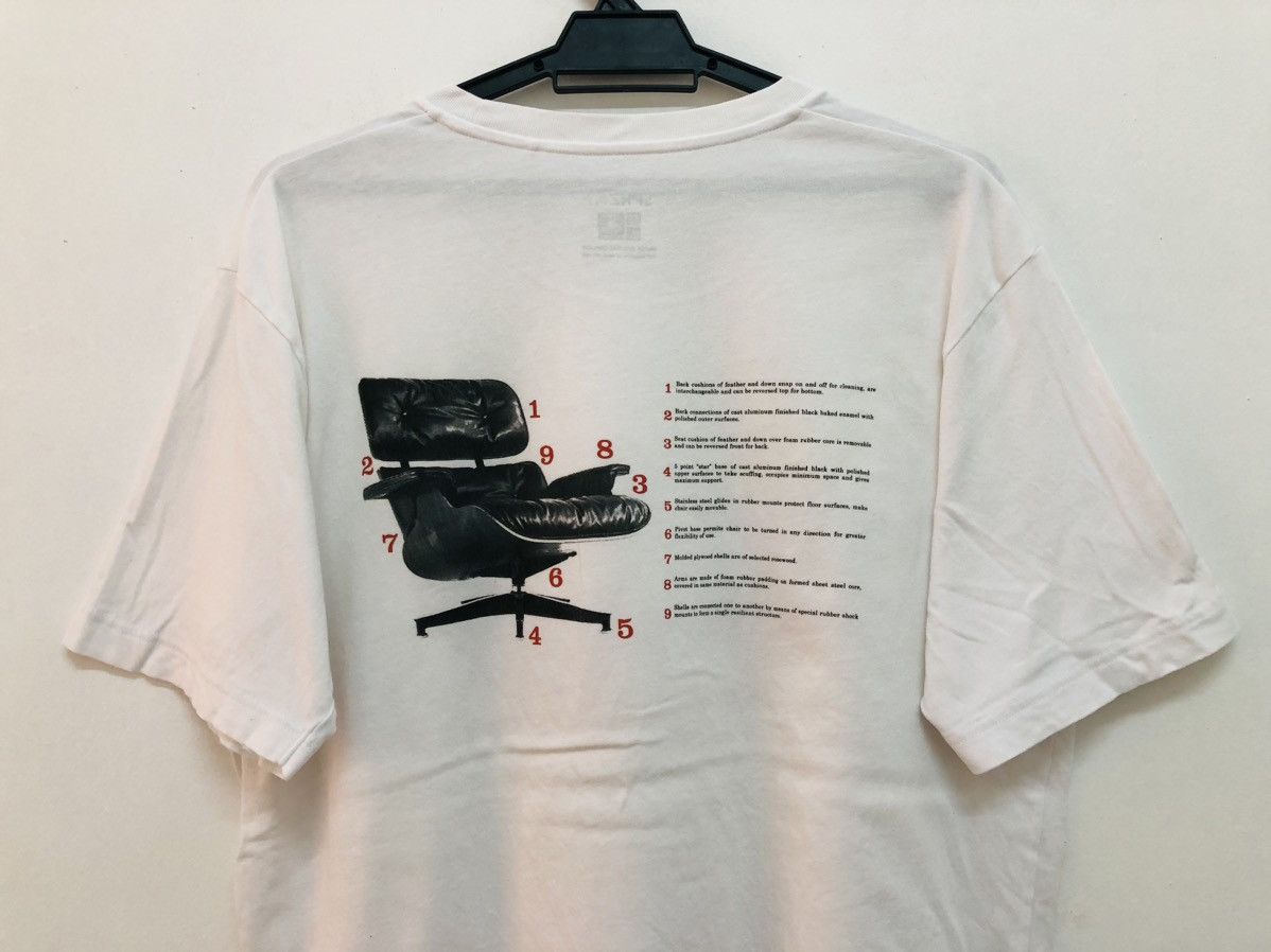 MoMA × Uniqlo SPECIAL EDITION 🔥 HERMAN MILLER EAMES OFFICE CHAIR TEE RARE Size US XL / EU 56 / 4 - 7 Thumbnail