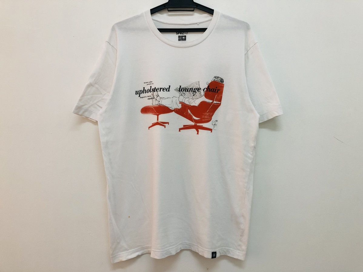 MoMA × Uniqlo SPECIAL EDITION 🔥 HERMAN MILLER EAMES OFFICE CHAIR TEE RARE Size US XL / EU 56 / 4 - 1 Thumbnail