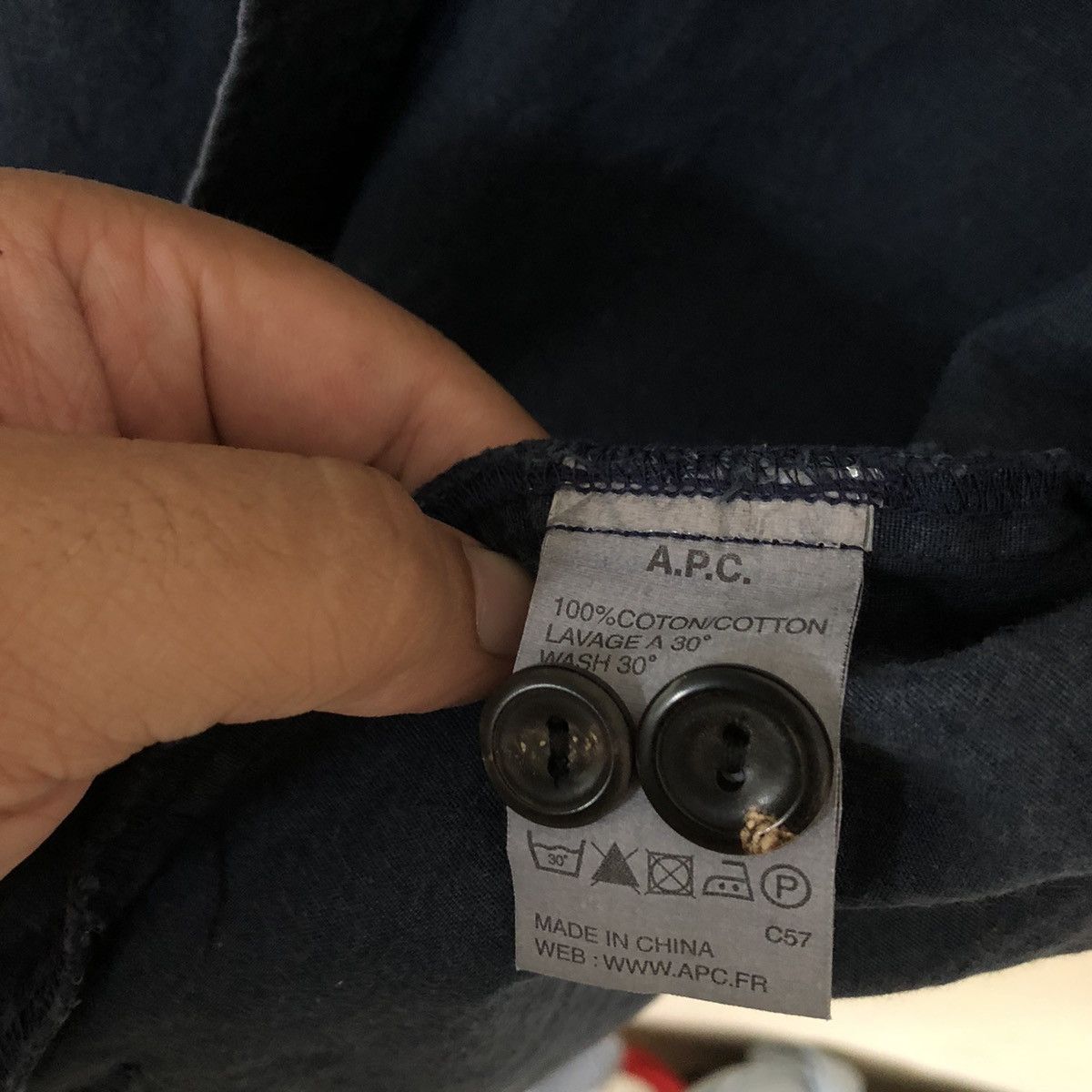 A.P.C. A.P.C. RUE MADAME PARIS LONG JACKET DENIM Size US XS / EU 42 / 0 - 9 Thumbnail