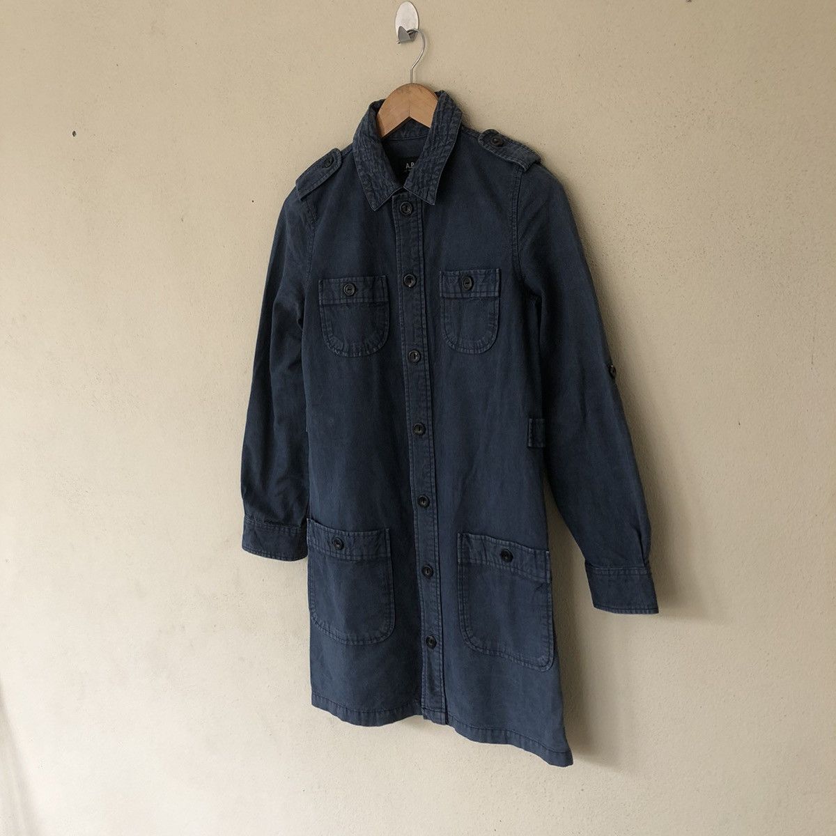 A.P.C. A.P.C. RUE MADAME PARIS LONG JACKET DENIM Size US XS / EU 42 / 0 - 2 Thumbnail