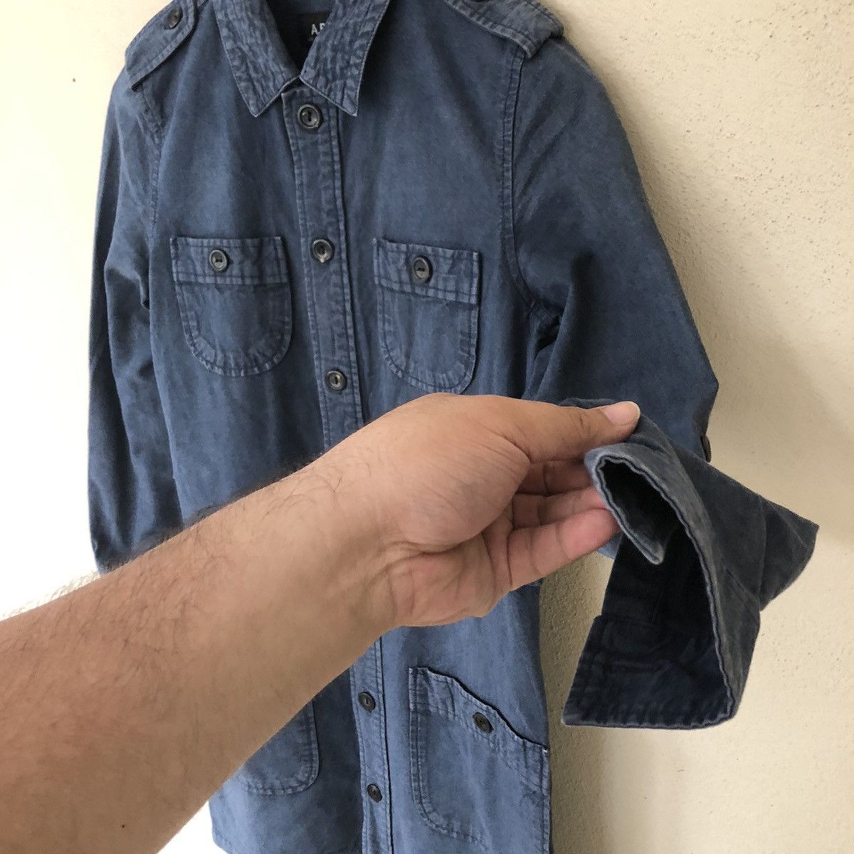 A.P.C. A.P.C. RUE MADAME PARIS LONG JACKET DENIM Size US XS / EU 42 / 0 - 4 Thumbnail
