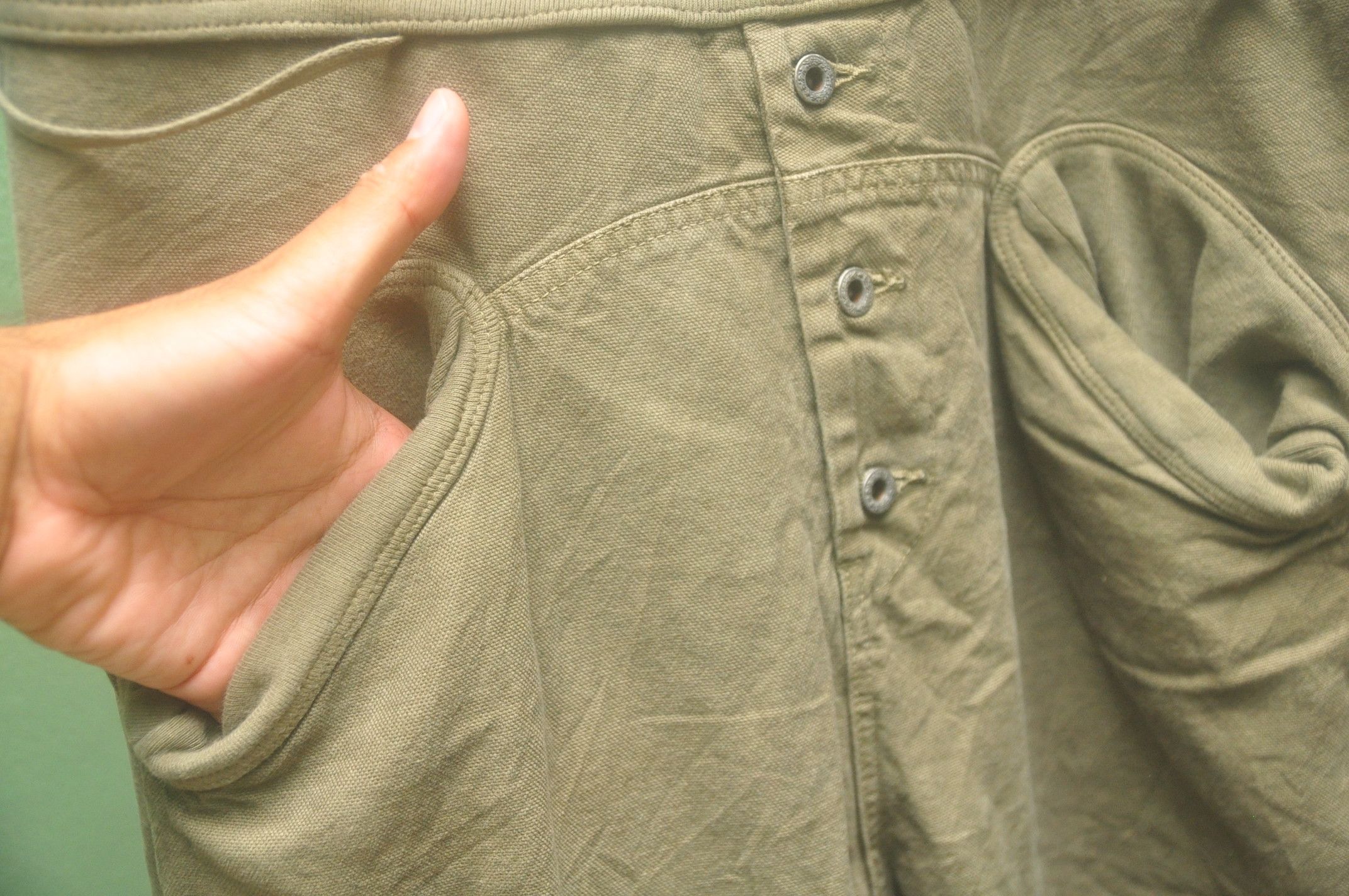 Kapital Vintage Kapital Dark Green Army Travis Scott Fashion Style Size US 32 / EU 48 - 9 Thumbnail