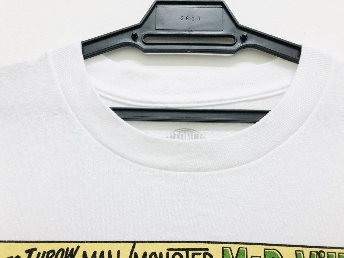 MF Doom × Rap Tees × Stones Throw Records RARE 🔥 MADVILLAIN ALL CAPS MF DOOM MADLIB HIP HOP DUO TEE Size US S / EU 44-46 / 1 - 6 Thumbnail
