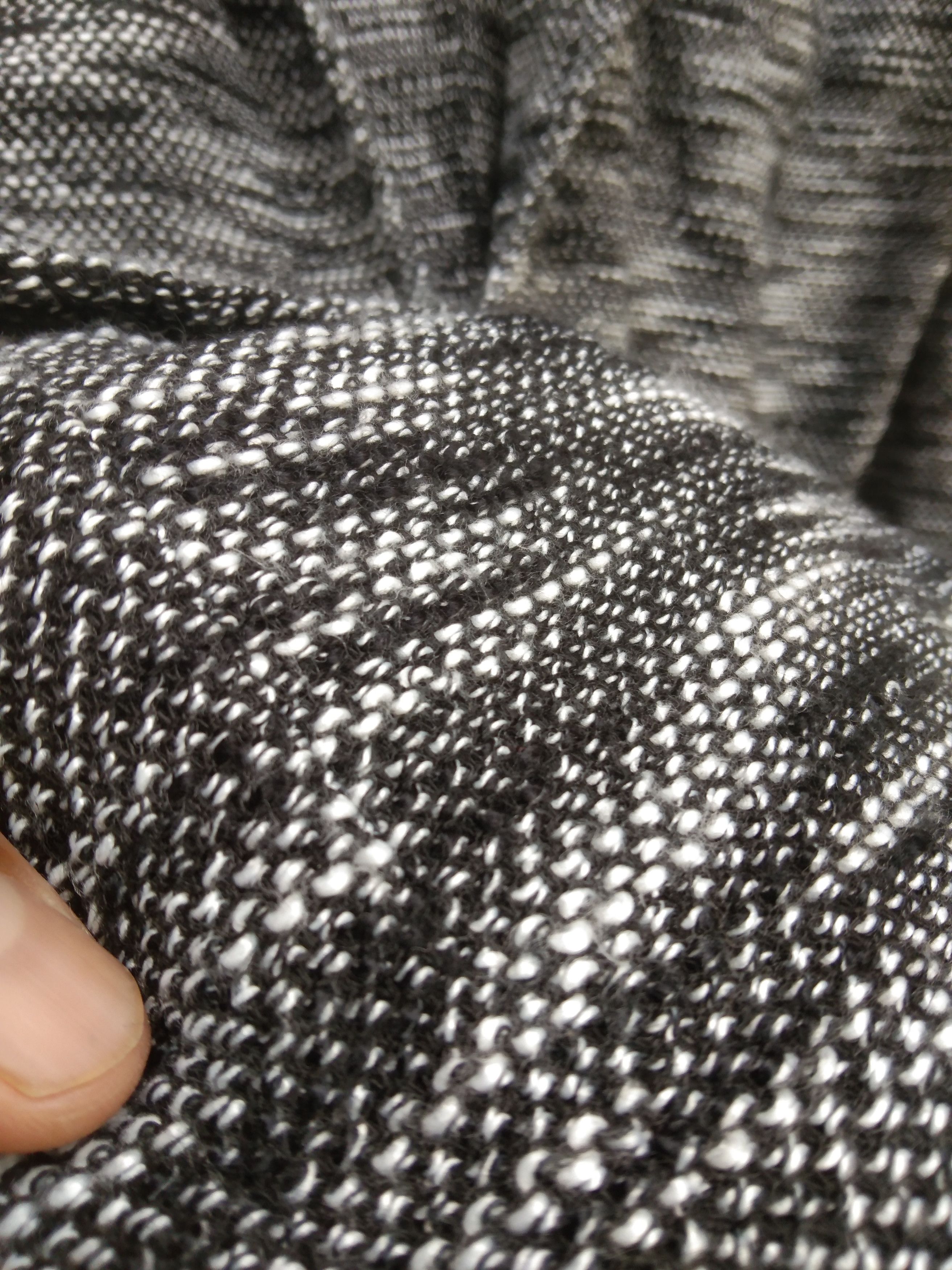 In The Attic BLACK AND WHITE SINGLE BUTTON CASUAL BLAZER Size US M / EU 48-50 / 2 - 6 Thumbnail