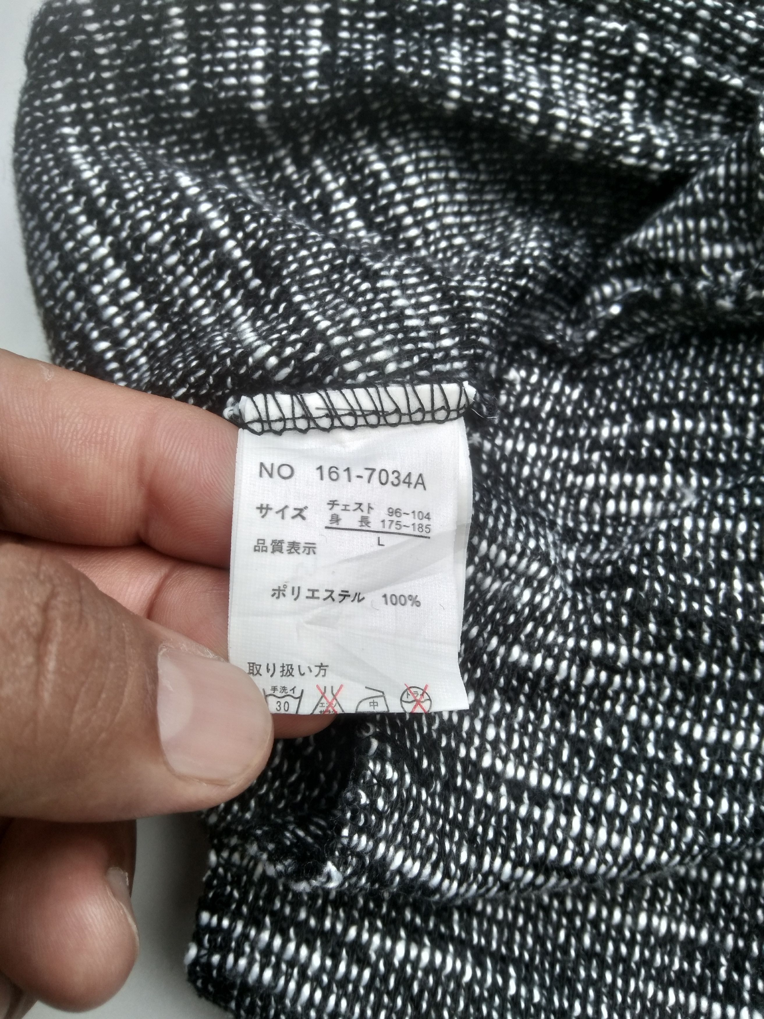 In The Attic BLACK AND WHITE SINGLE BUTTON CASUAL BLAZER Size US M / EU 48-50 / 2 - 8 Thumbnail