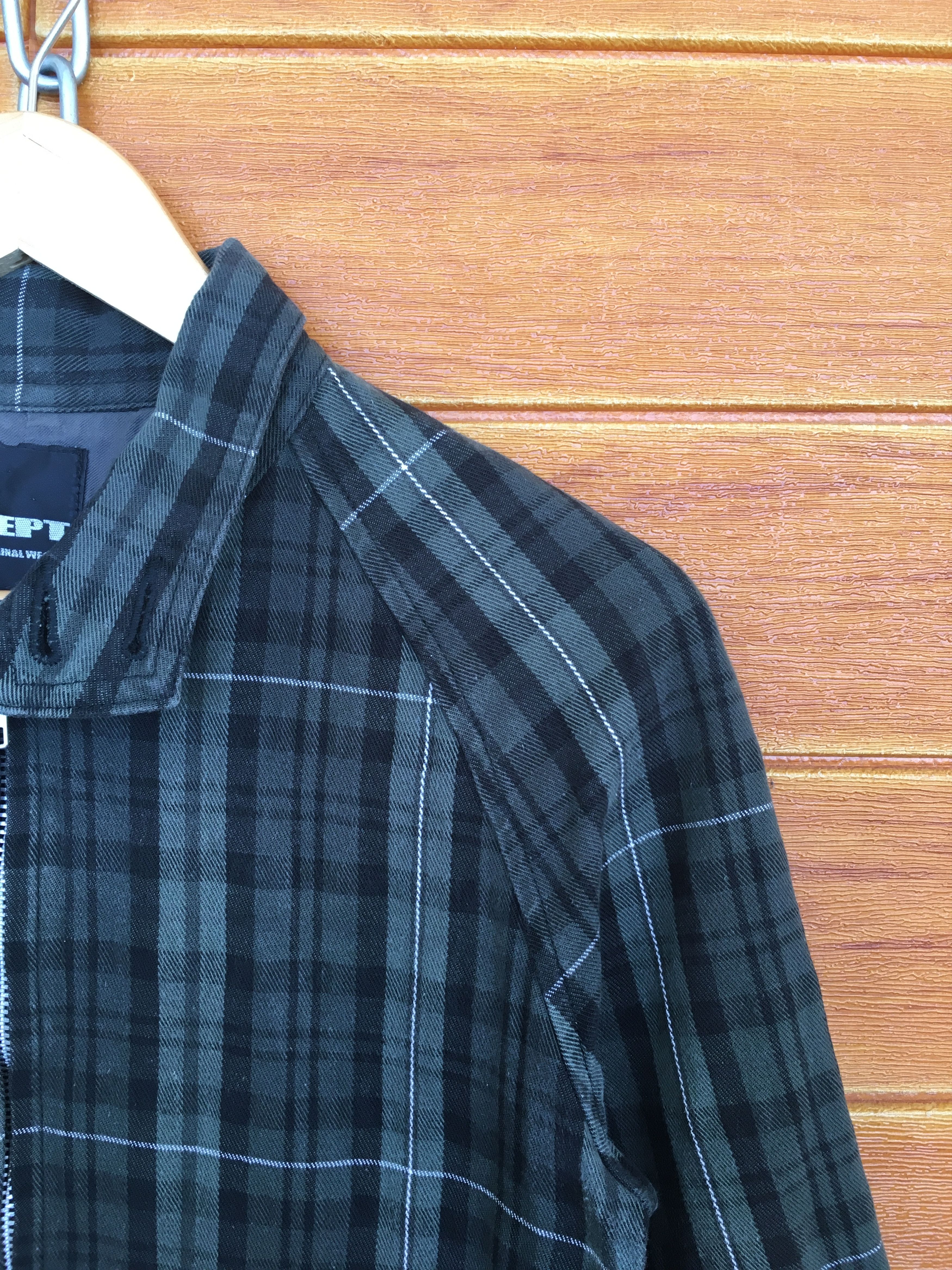 Hysteric Glamour Made In Japan DEPT Checkered Plaid Jacket Size US M / EU 48-50 / 2 - 4 Thumbnail