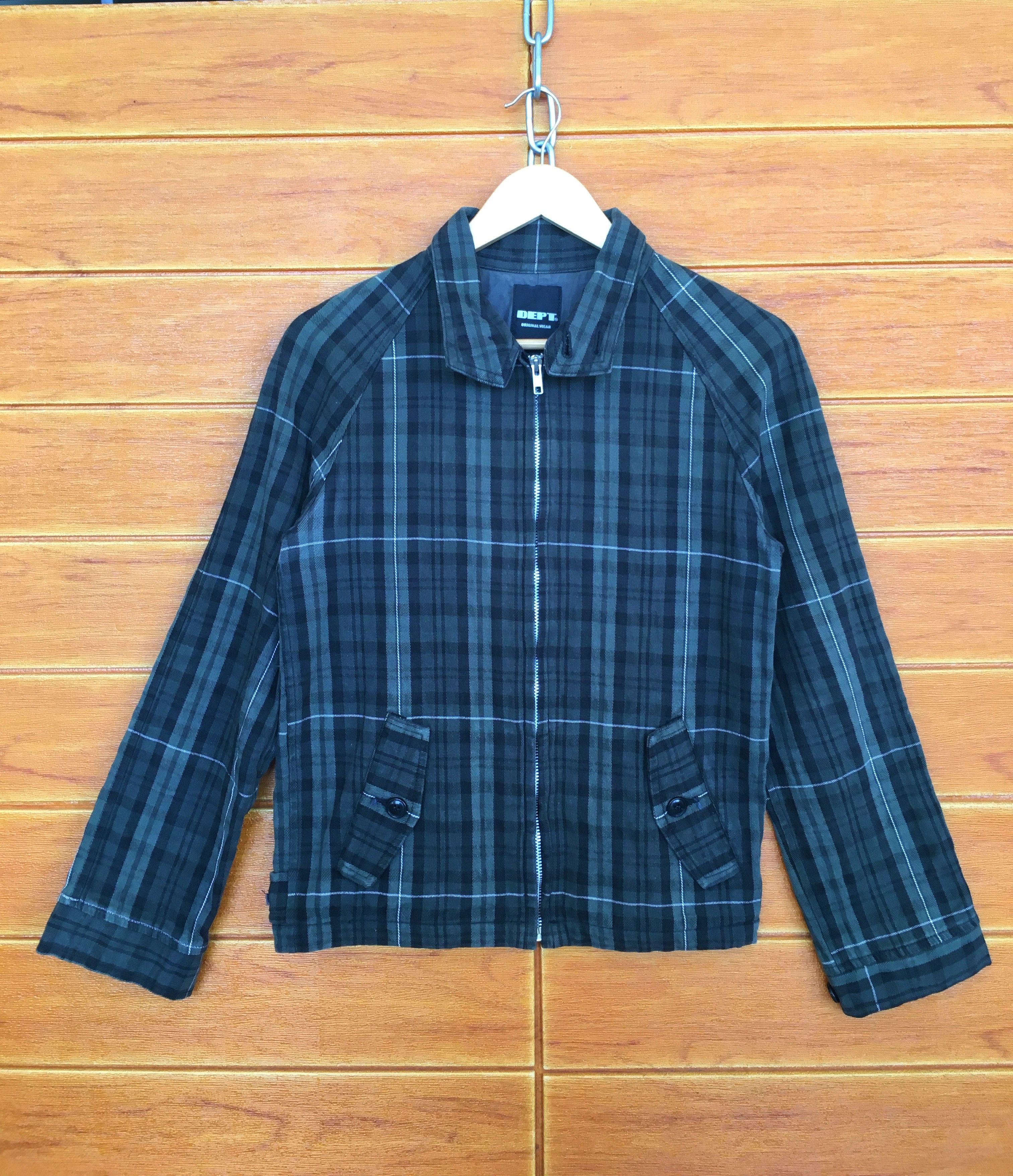 Hysteric Glamour Made In Japan DEPT Checkered Plaid Jacket Size US M / EU 48-50 / 2 - 2 Thumbnail